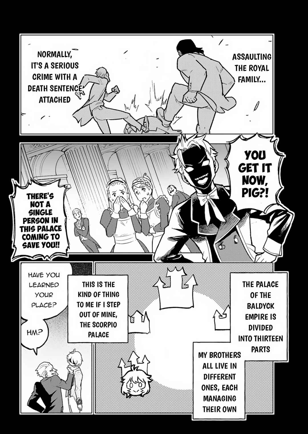 Tada no Murabito no Boku ga, Sanbyakunen-mae no Boukun Ouji ni Tensei Shite Shimaimashita: Zense no Chishiki de Ansatsu Flag o Kaihi Shite, Odayaka ni Ikinokorimasu! Chapter 3 - Page 9