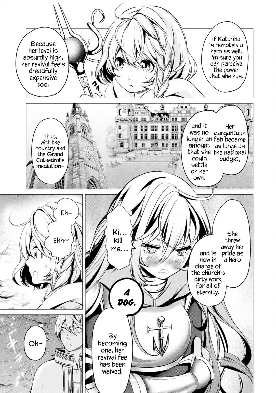 I'm Working at the Church as a Priest, but I Want to Be Cut Some Slack from the Mutilated Bodies of the Heroes that Keep Getting Sent to Me Chapter 1.5 - Page 1