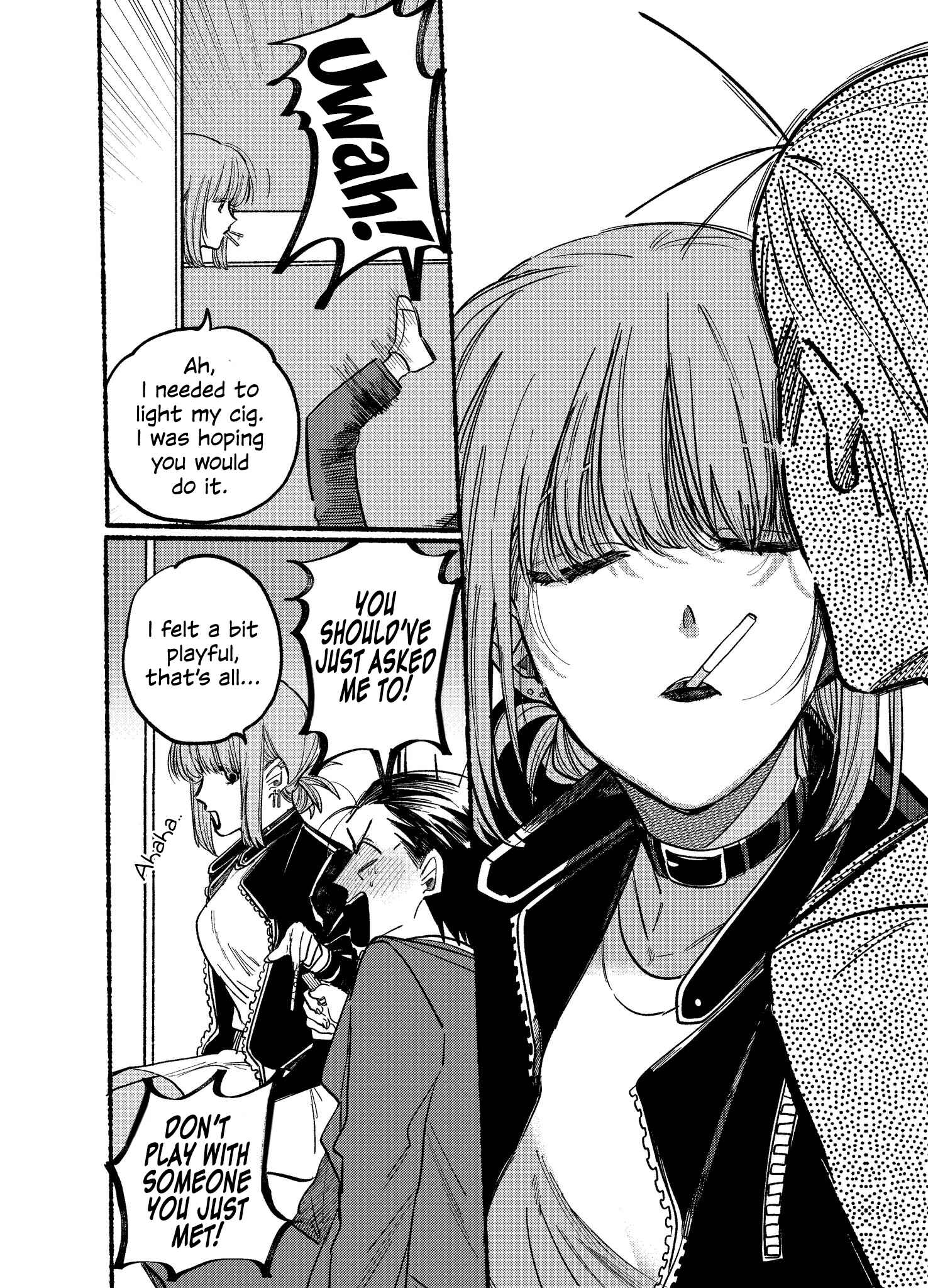 Super no Ura de Yani Suu Futari Chapter 1 - Page 8
