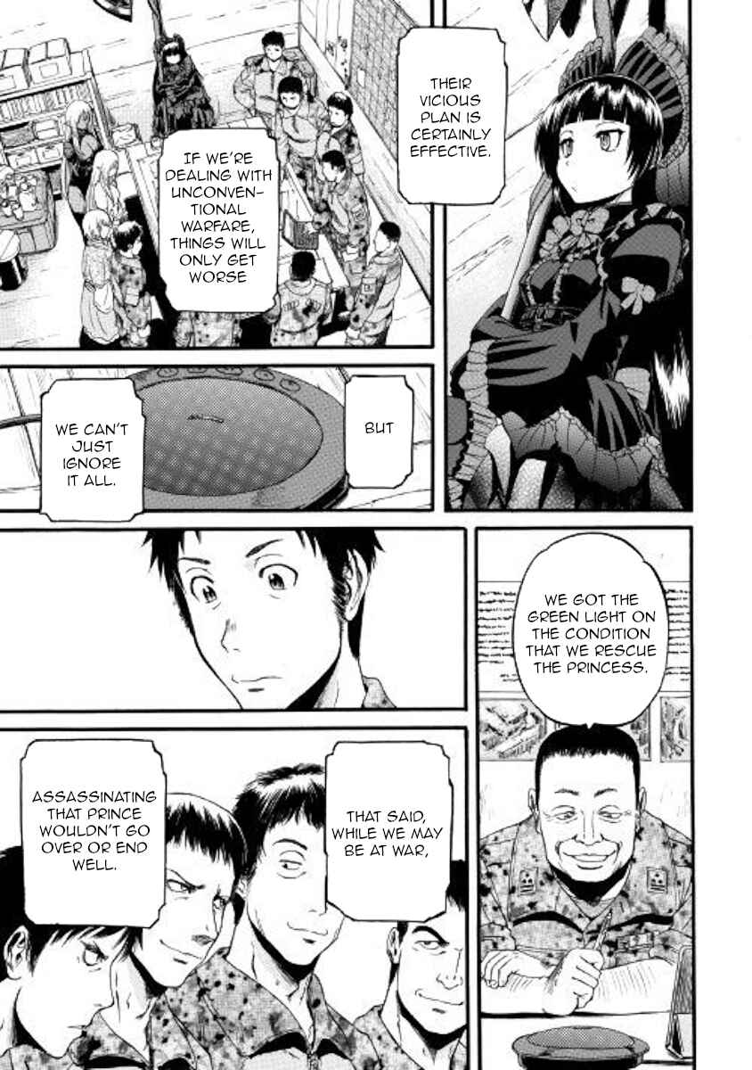 GATE - Jieitai Kanochi nite, Kaku Tatakaeri Chapter 82 - Page 9