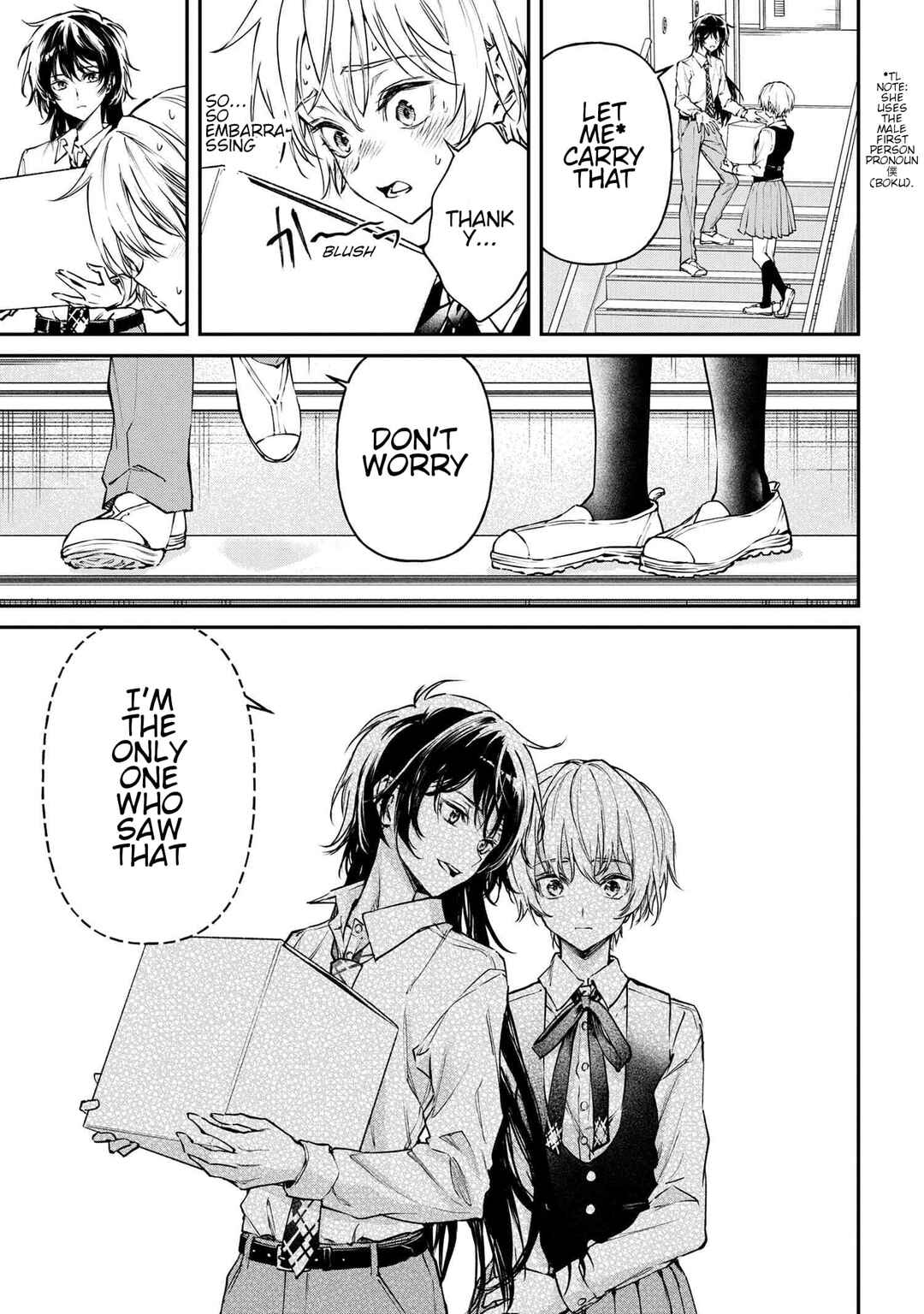 Makoto-senpai no Mae de wa Kakko Tsukerarenai! Chapter 1 - Page 6