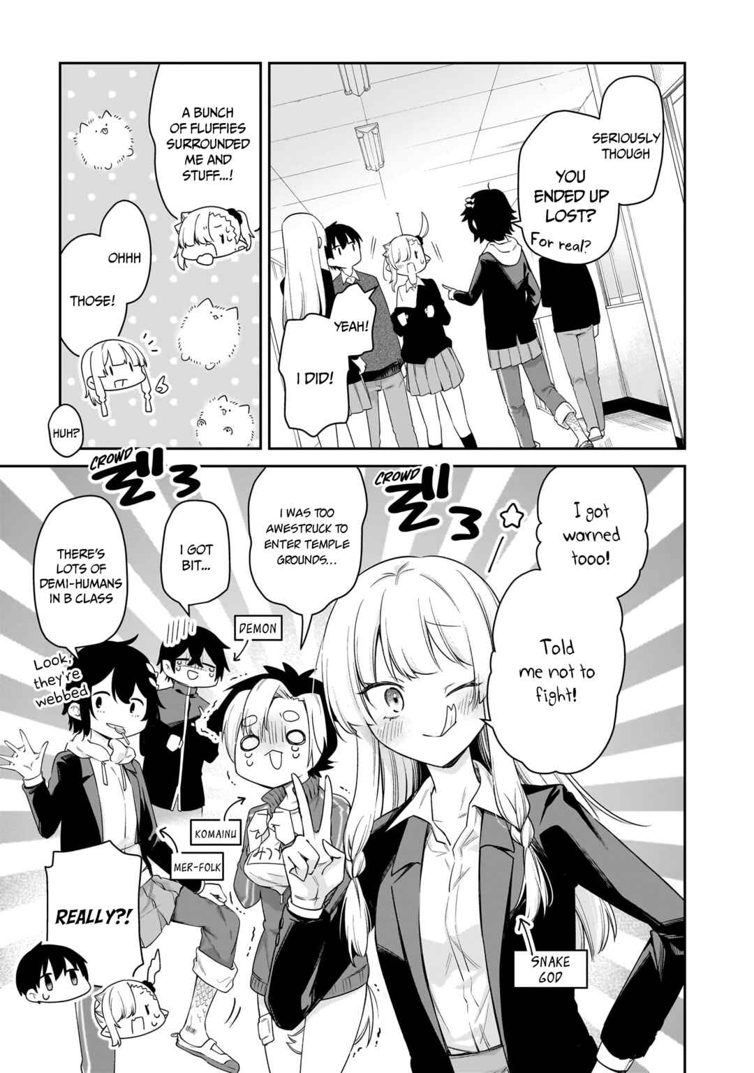 Chanto Suenai Kyuuketsuki-chan Chapter 43 - Page 8