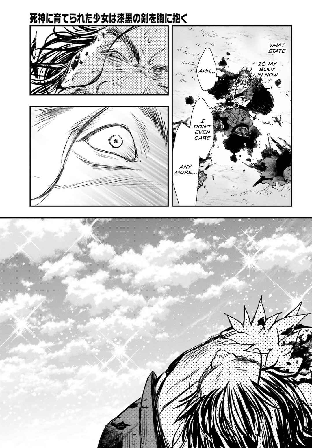 Shinigami ni Sodaterareta Shoujo wa Shikkoku no Tsurugi o Mune ni Idaku Chapter 29.1 - Page 21