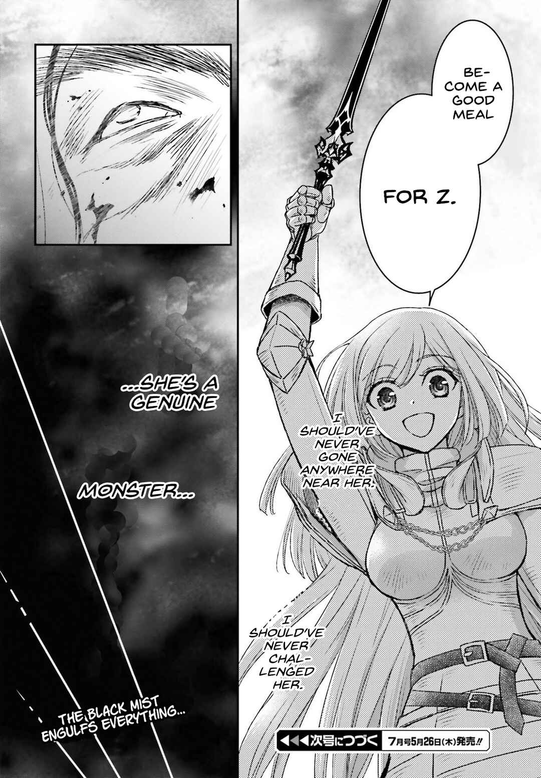 Shinigami ni Sodaterareta Shoujo wa Shikkoku no Tsurugi o Mune ni Idaku Chapter 29.1 - Page 24