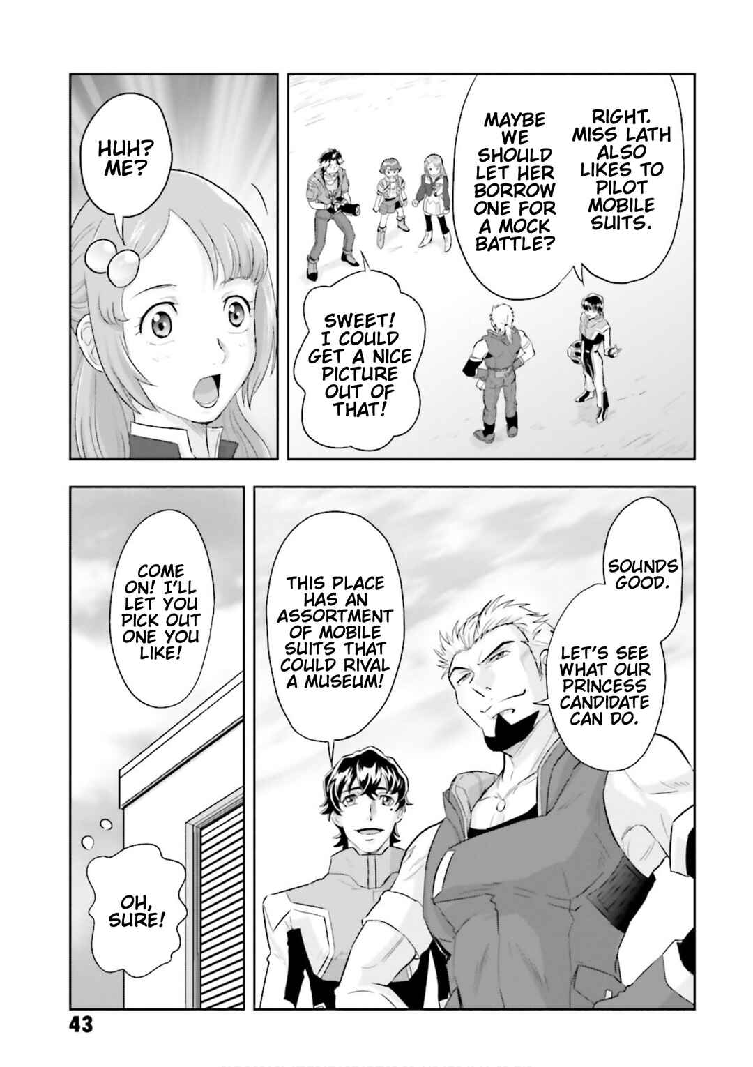 Mobile Suit Gundam SEED Astray - Princess of the Sky Chapter 7 - Page 8