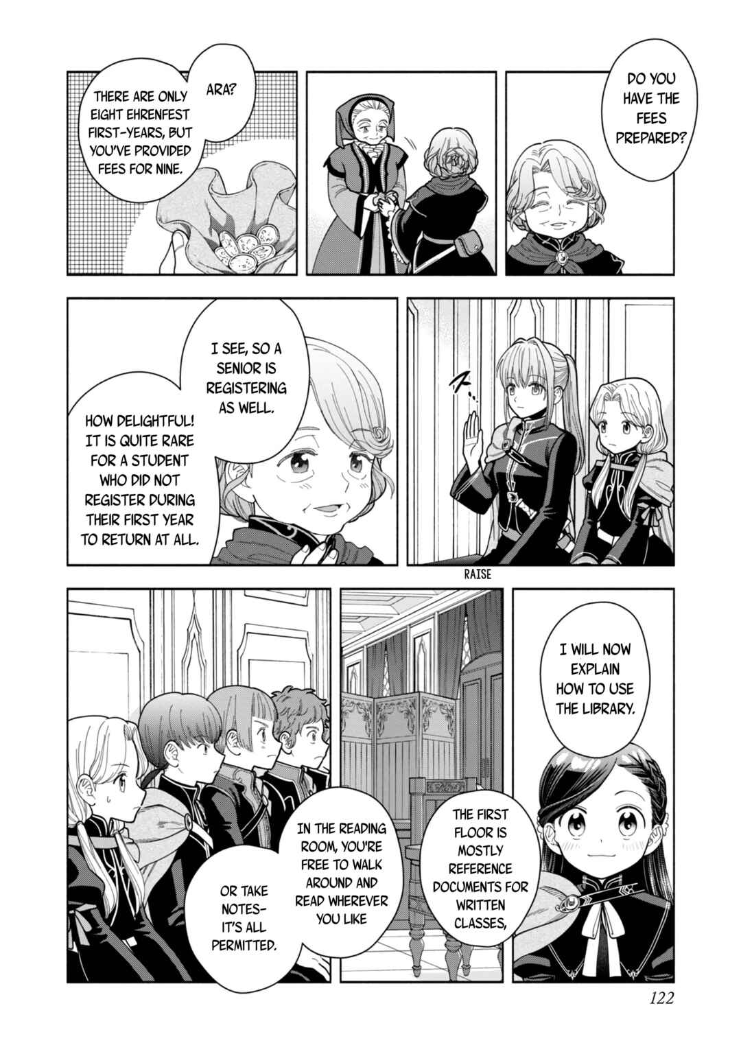 Honzuki no Gekokujou: Shisho ni Naru tame ni wa Shudan o Erandeiraremasen—Dai-4 Bu: Kizokuin no Toshokan o Sukuitai! Chapter 11 - Page 17