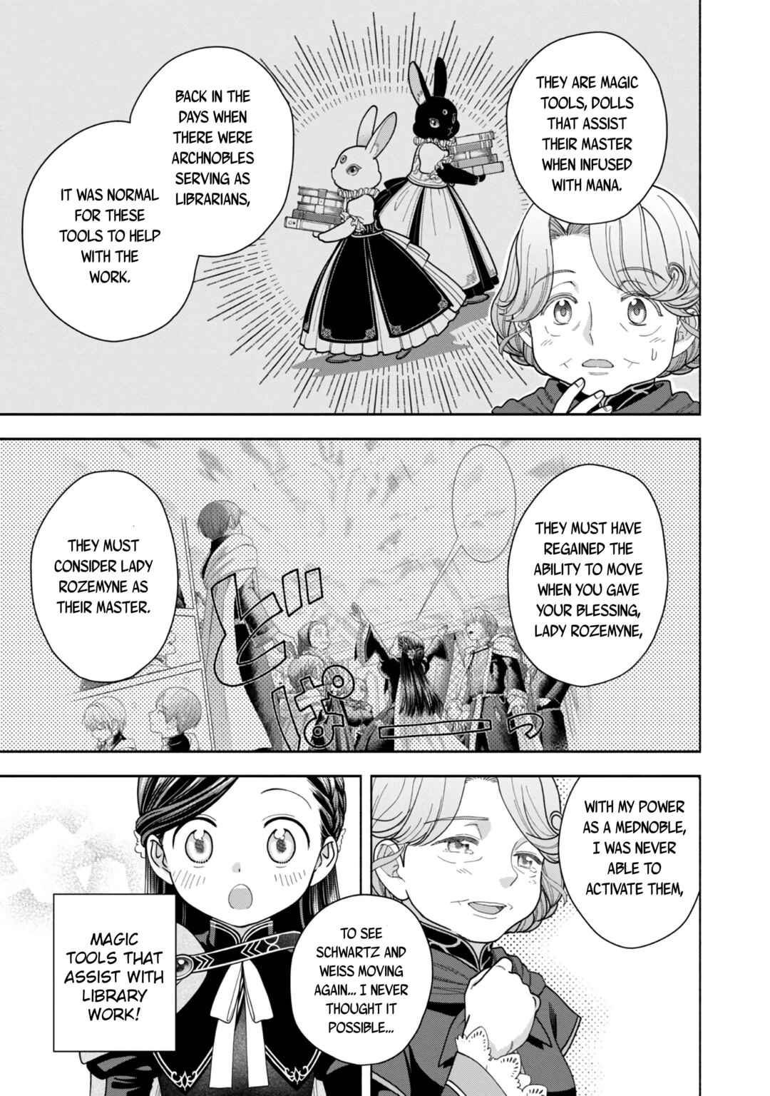 Honzuki no Gekokujou: Shisho ni Naru tame ni wa Shudan o Erandeiraremasen—Dai-4 Bu: Kizokuin no Toshokan o Sukuitai! Chapter 11 - Page 31
