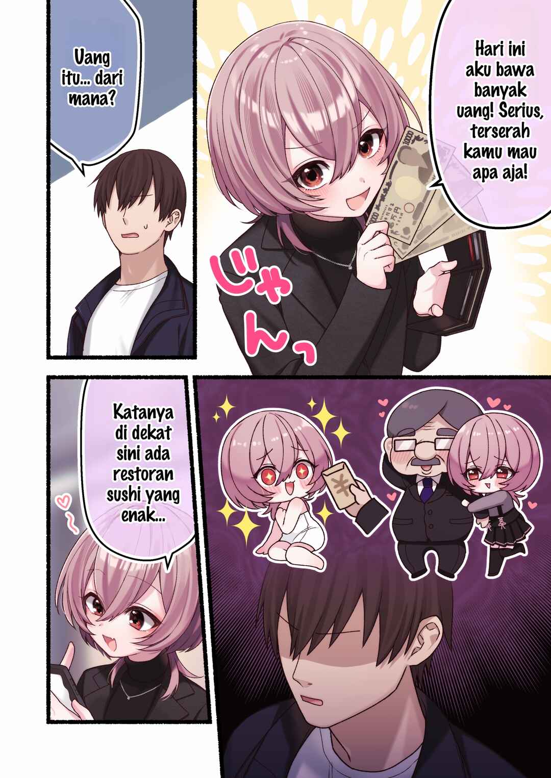 Omotteta Kanji ni Naranakatta Otoko no Ko Chapter 4 - Page 2