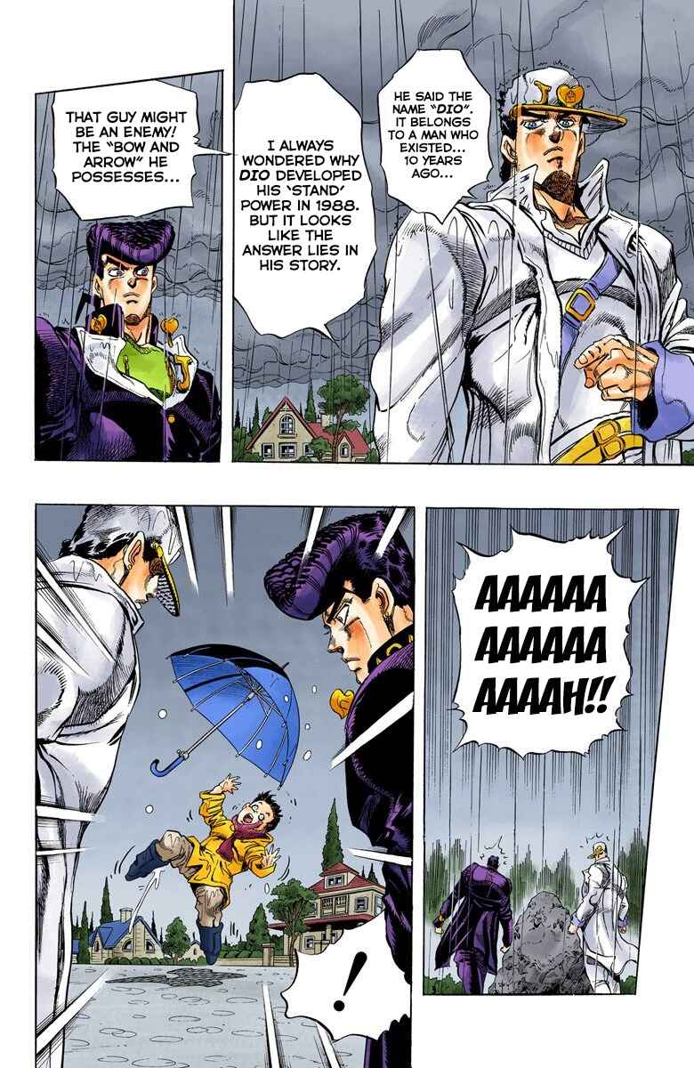 JoJo no Kimyou na Bouken: Part 4 - Diamond wa Kudakenai Color-ban Chapter 8 - Page 13