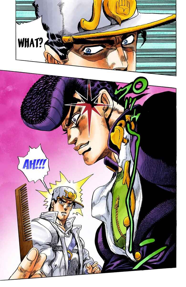 JoJo no Kimyou na Bouken: Part 4 - Diamond wa Kudakenai Color-ban Chapter 8 - Page 16