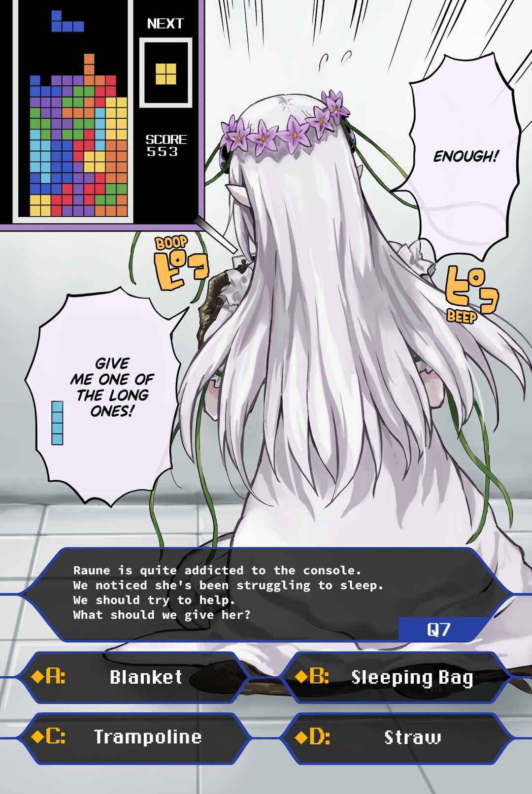 Raising an Eggplant Girl Using Online Polls Chapter 8 - Page 2