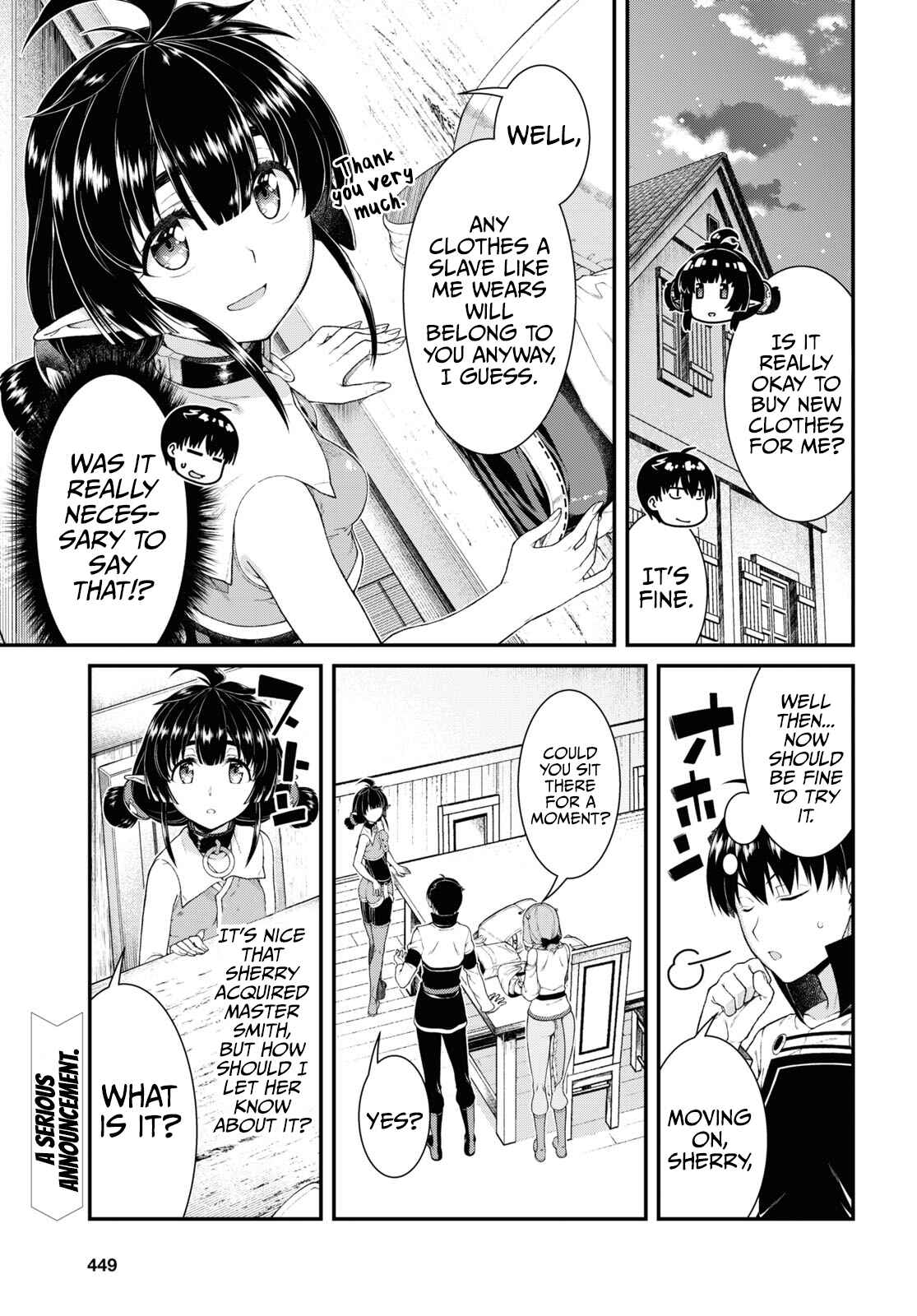 Isekai Meikyuu de Harem o Chapter 53 - Page 3