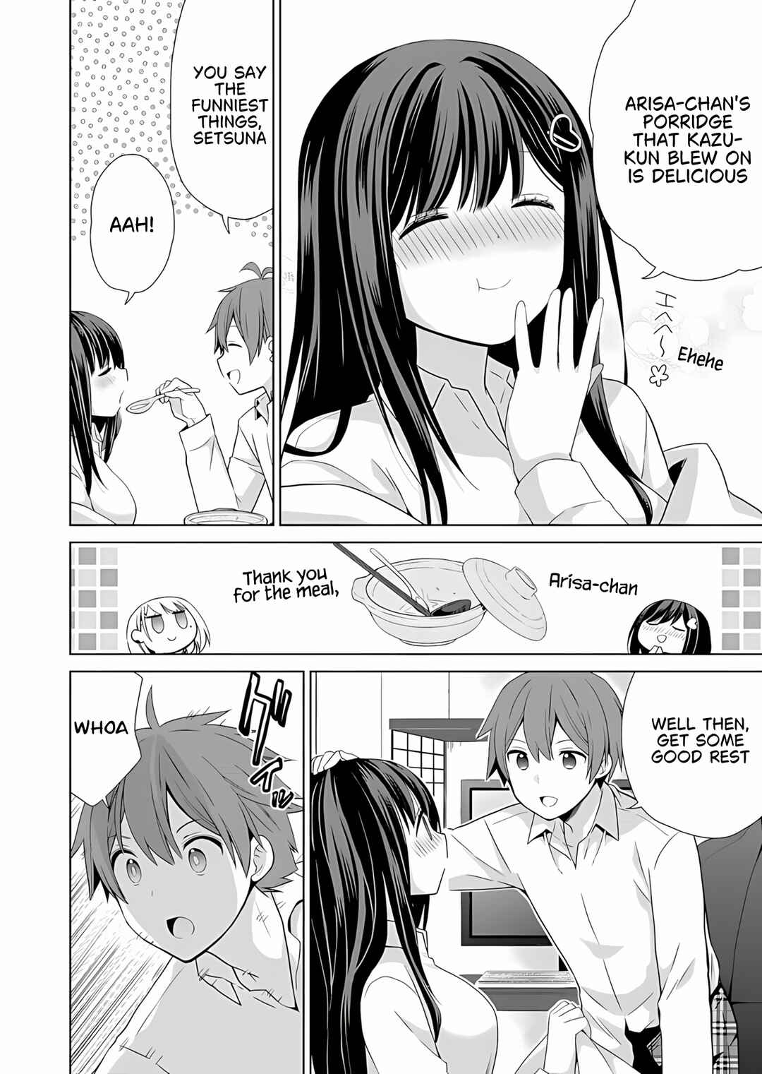 Osananajimi-tachi ga Ninki Idol ni Natta: Amaama na Kanojo-tachi wa Ore ni Mitsuide Kureteiru Chapter 2.2 - Page 3
