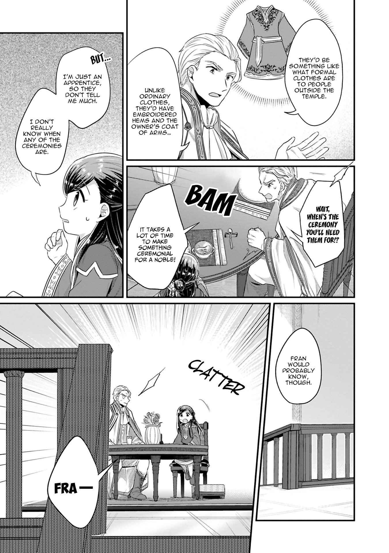Honzuki no Gekokujou: Shisho ni Naru tame ni wa Shudan o Erandeiraremasen—Dai-2 Bu: Hon no Tamenara Miko ni Naru! Chapter 7 - Page 6