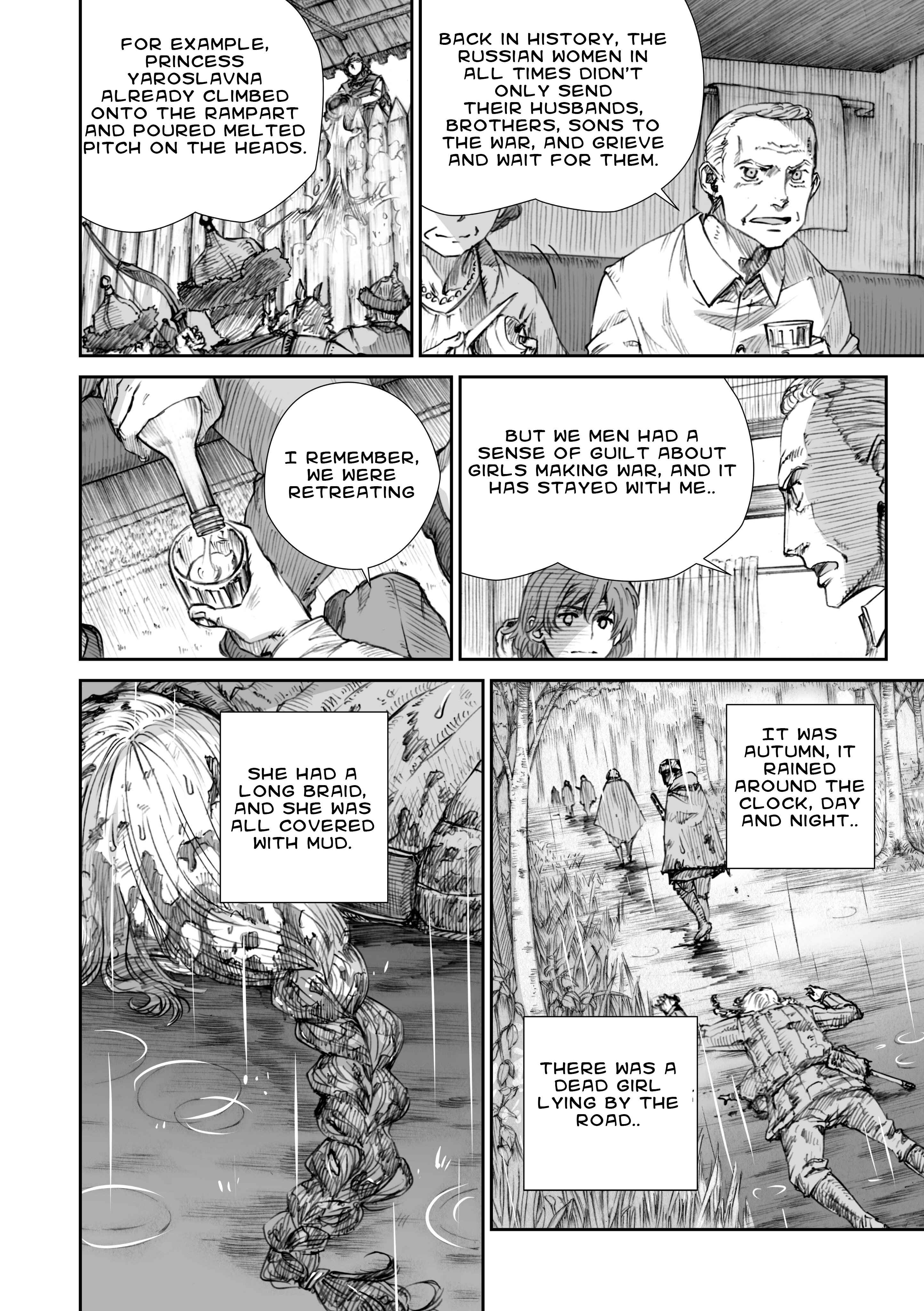 Sensou wa Onna no Kao wo Shiteinai Chapter 10 - Page 10