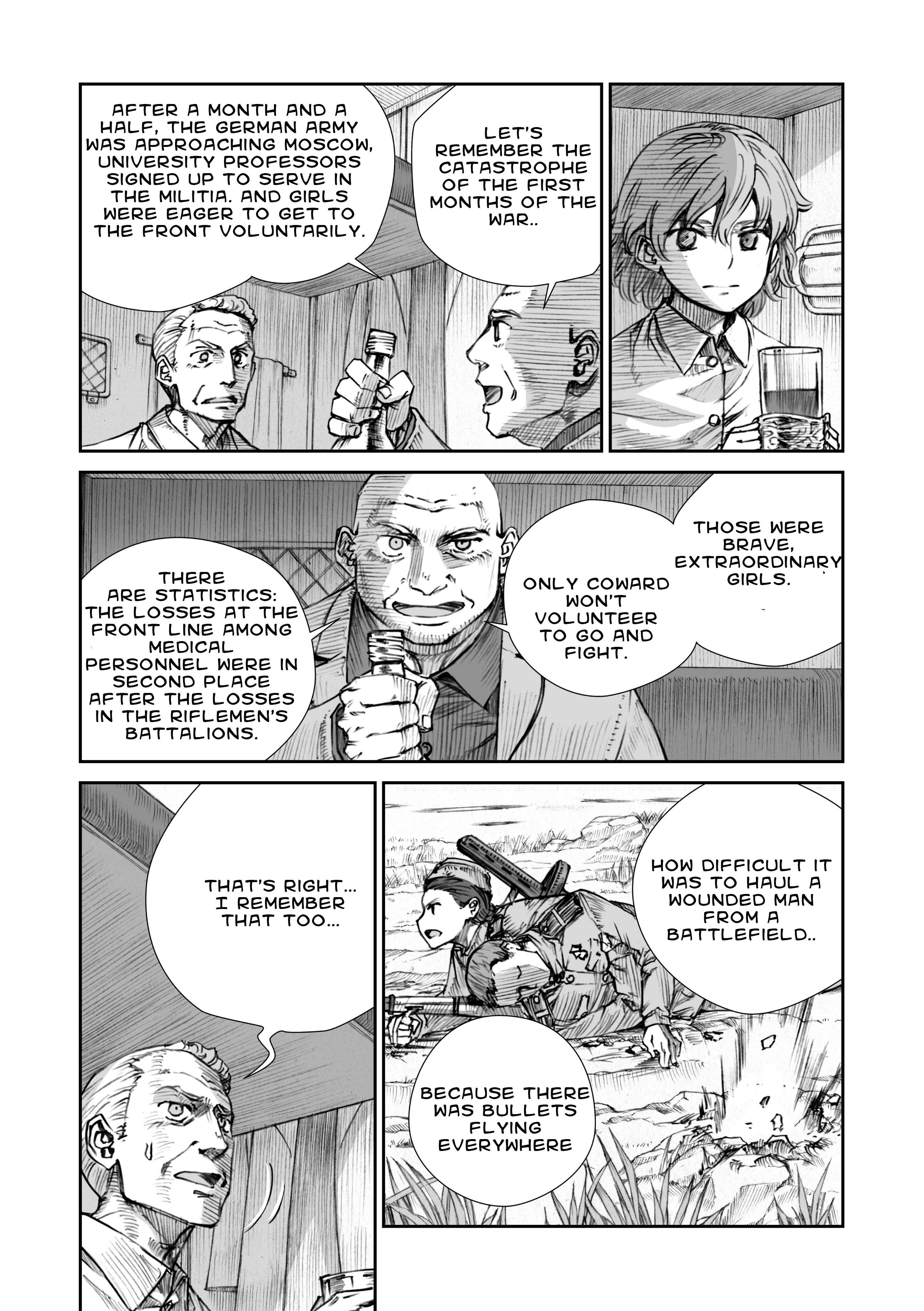 Sensou wa Onna no Kao wo Shiteinai Chapter 10 - Page 12