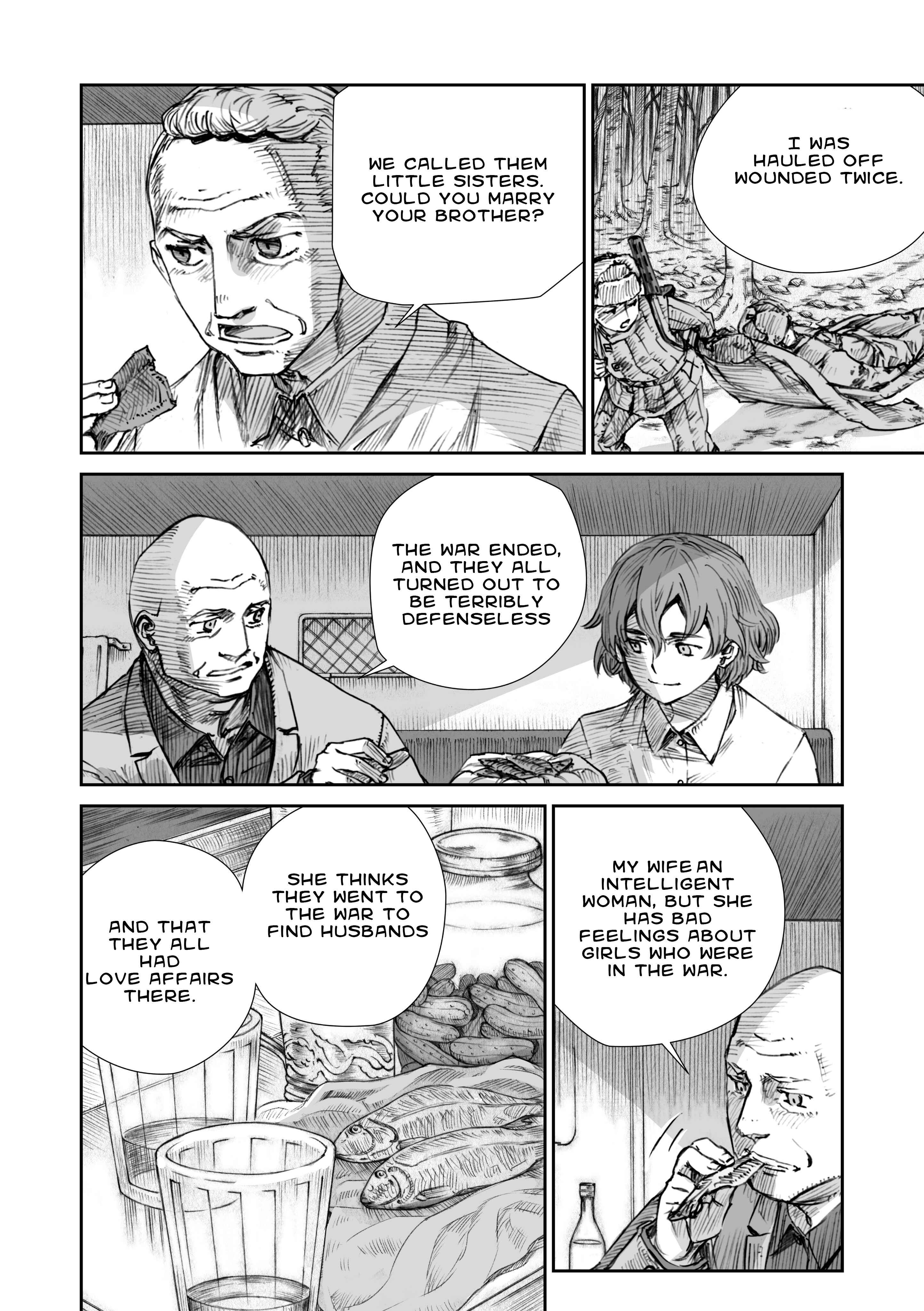 Sensou wa Onna no Kao wo Shiteinai Chapter 10 - Page 16