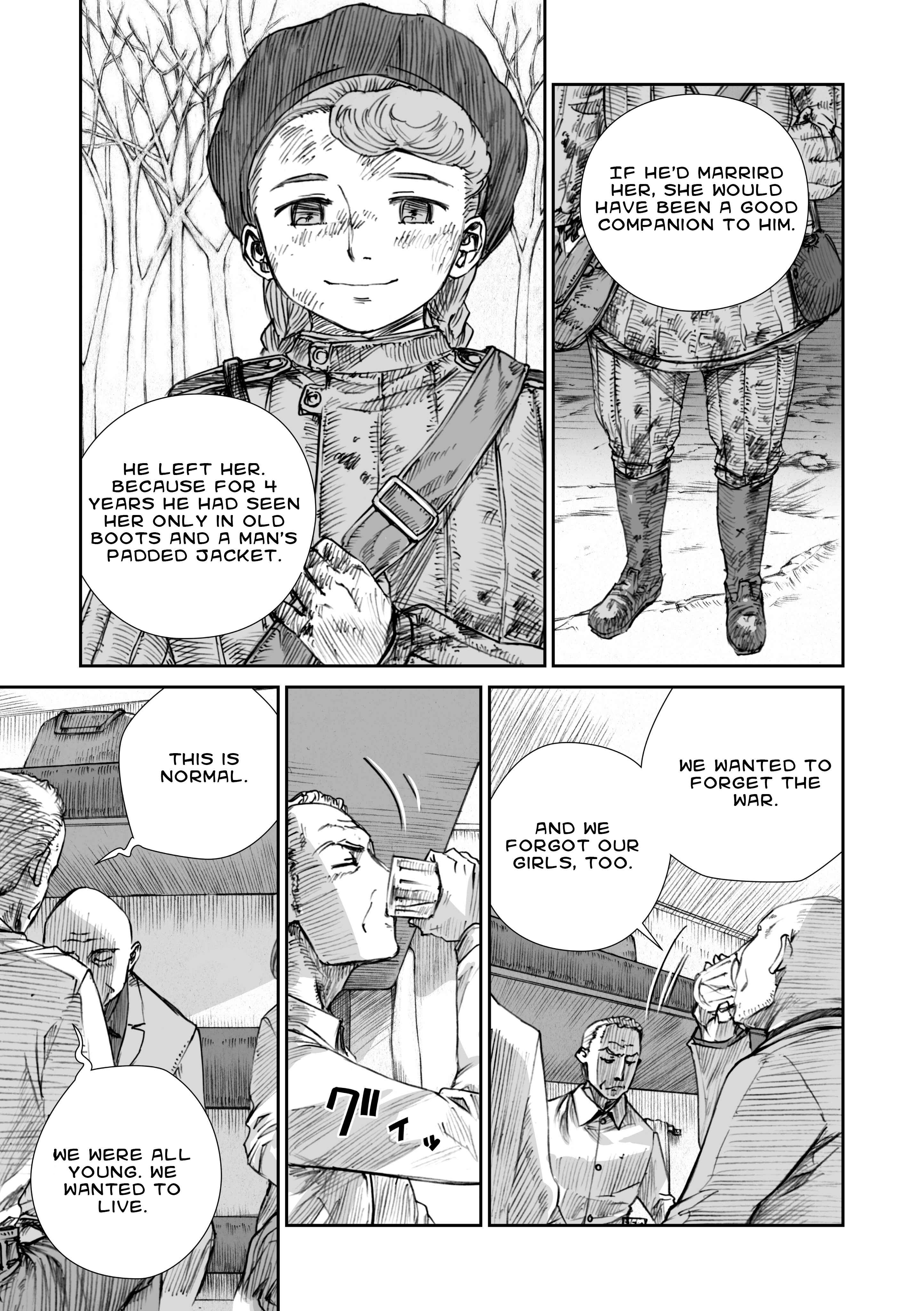 Sensou wa Onna no Kao wo Shiteinai Chapter 10 - Page 19