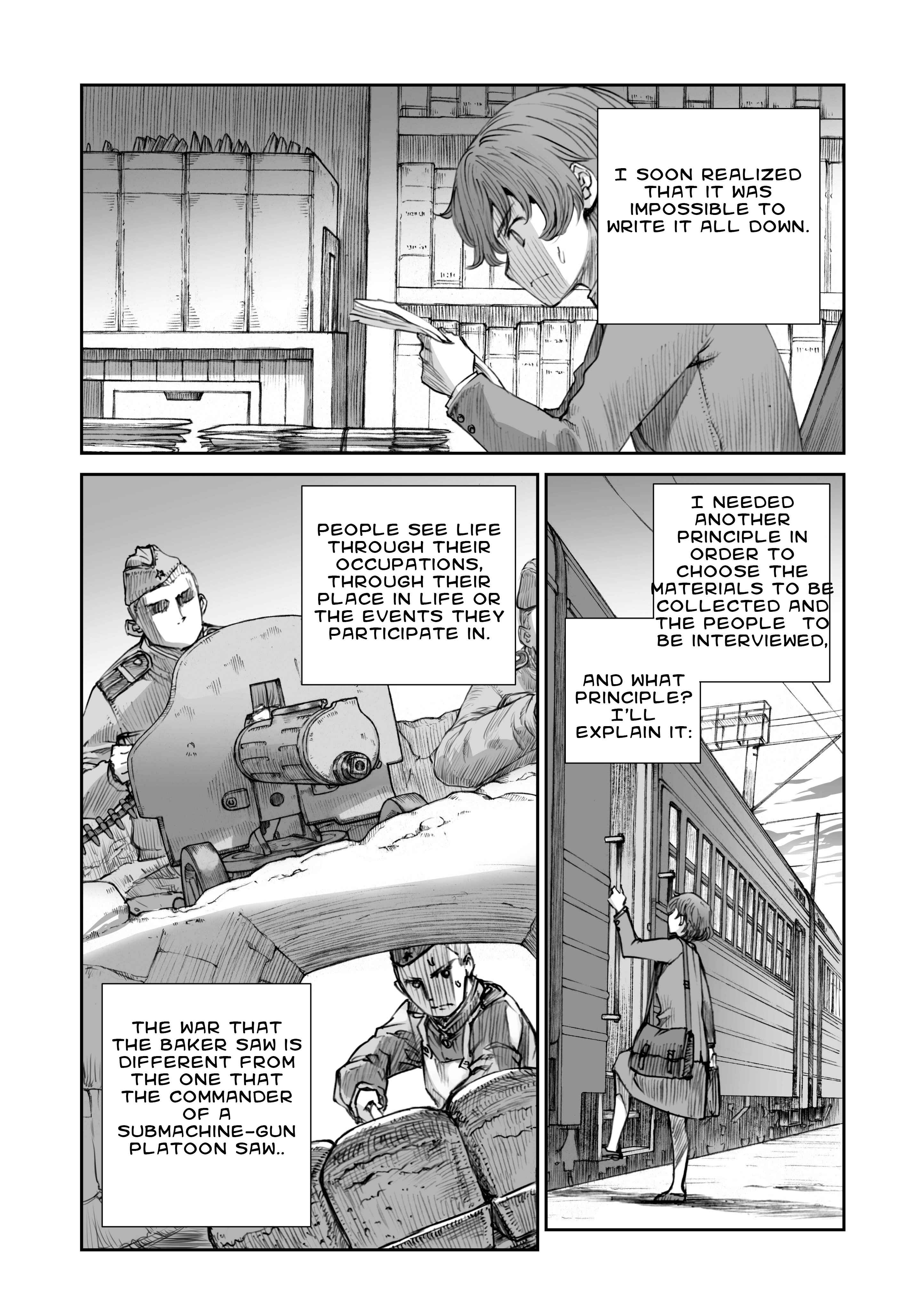 Sensou wa Onna no Kao wo Shiteinai Chapter 10 - Page 2