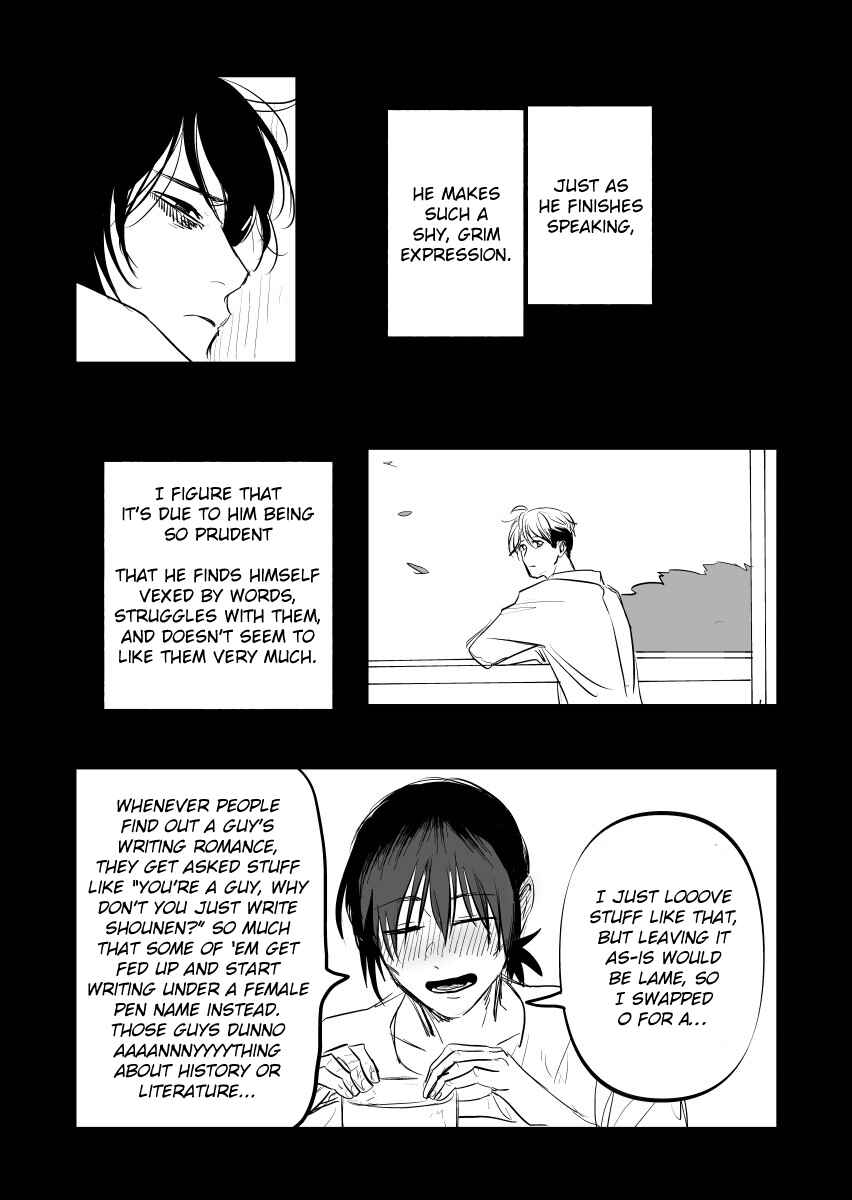 Urekko Mangaka x Utsubyou Mangaka Chapter 13.1 - Page 5