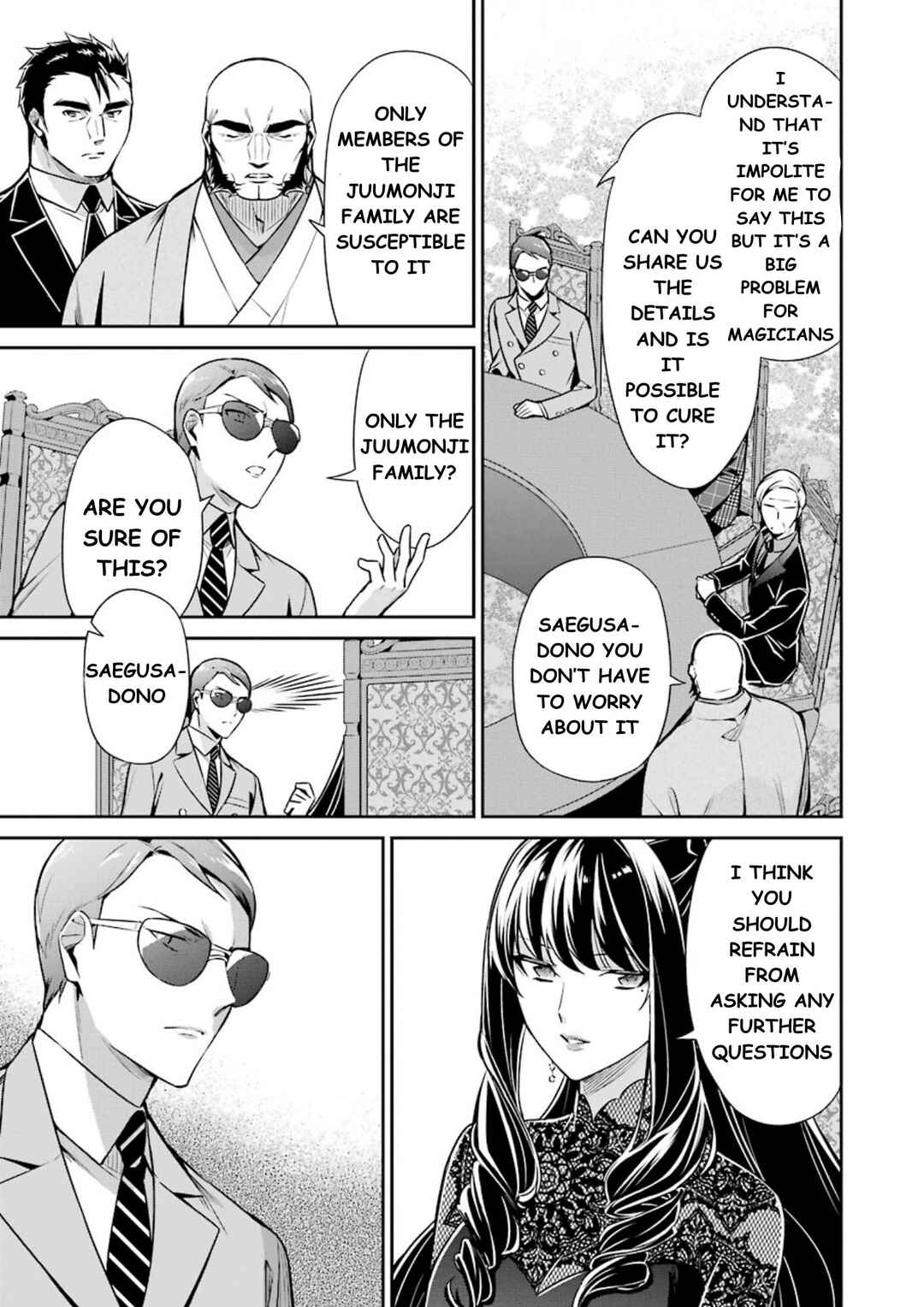 Mahouka Koukou no Rettousei - Shizoku Kaigi-hen Chapter 9 - Page 36