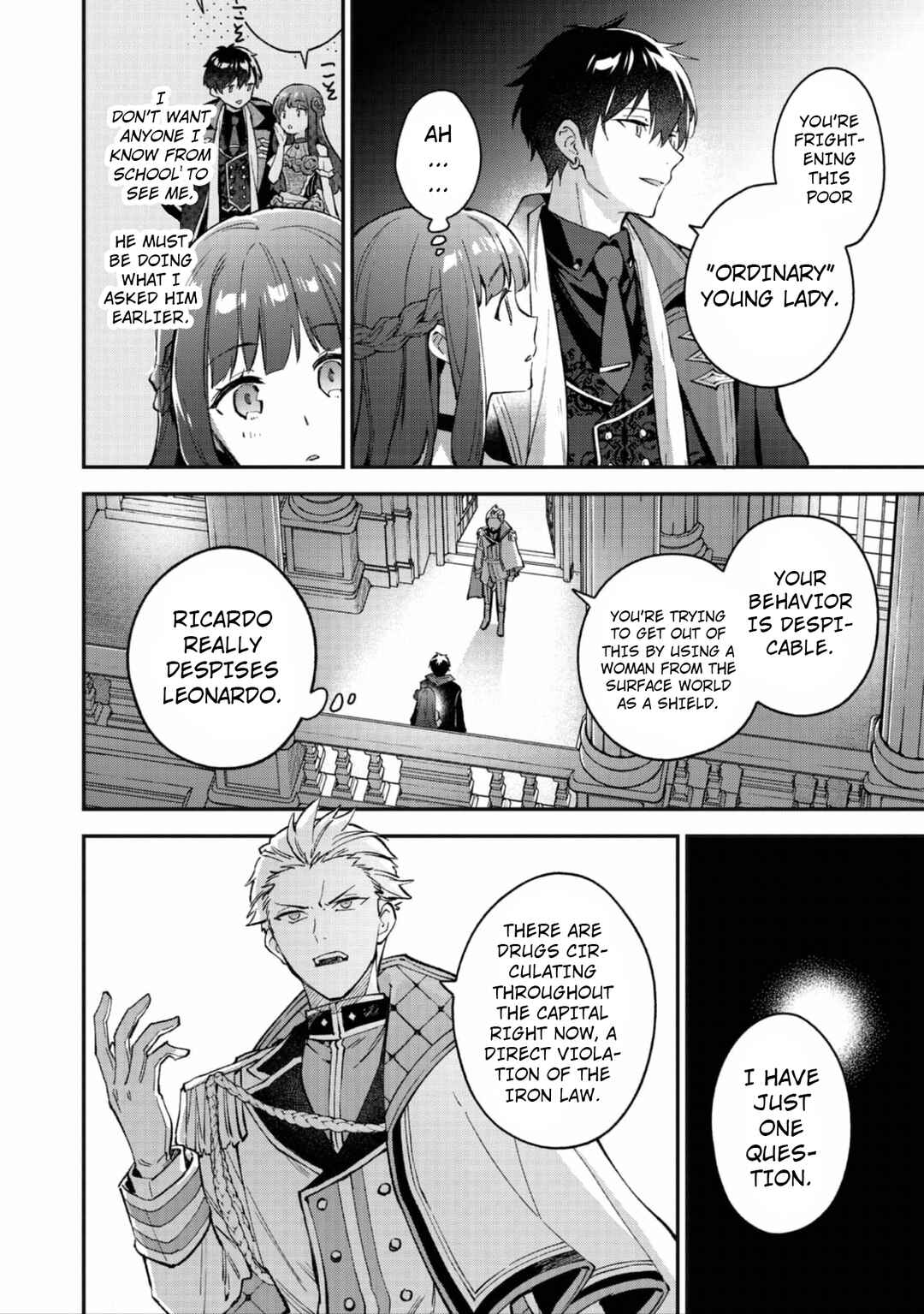Akutou Ikka no Mana Musume, Tensei Saki mo Otome Game no Gokudou Reijou deshita Chapter 10 - Page 3