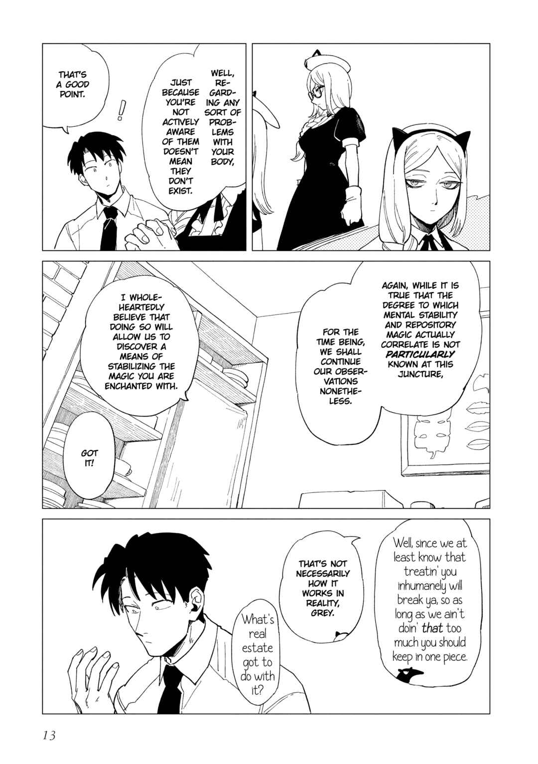 Shinozaki-kun no Mente Jijou Chapter 26 - Page 13