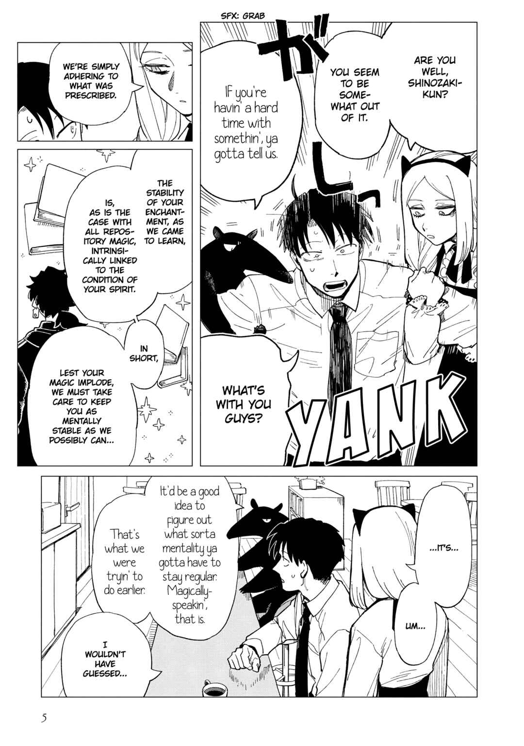 Shinozaki-kun no Mente Jijou Chapter 26 - Page 5