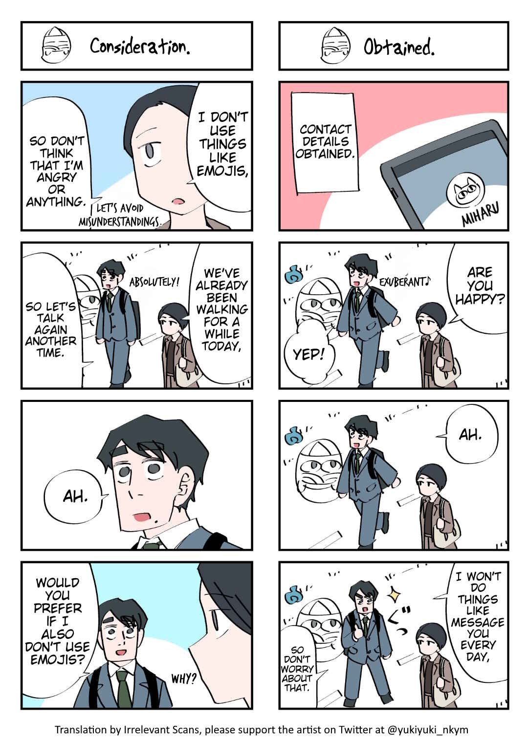 Yuurei to Tsukareta Kaishain Chapter 38 - Page 1