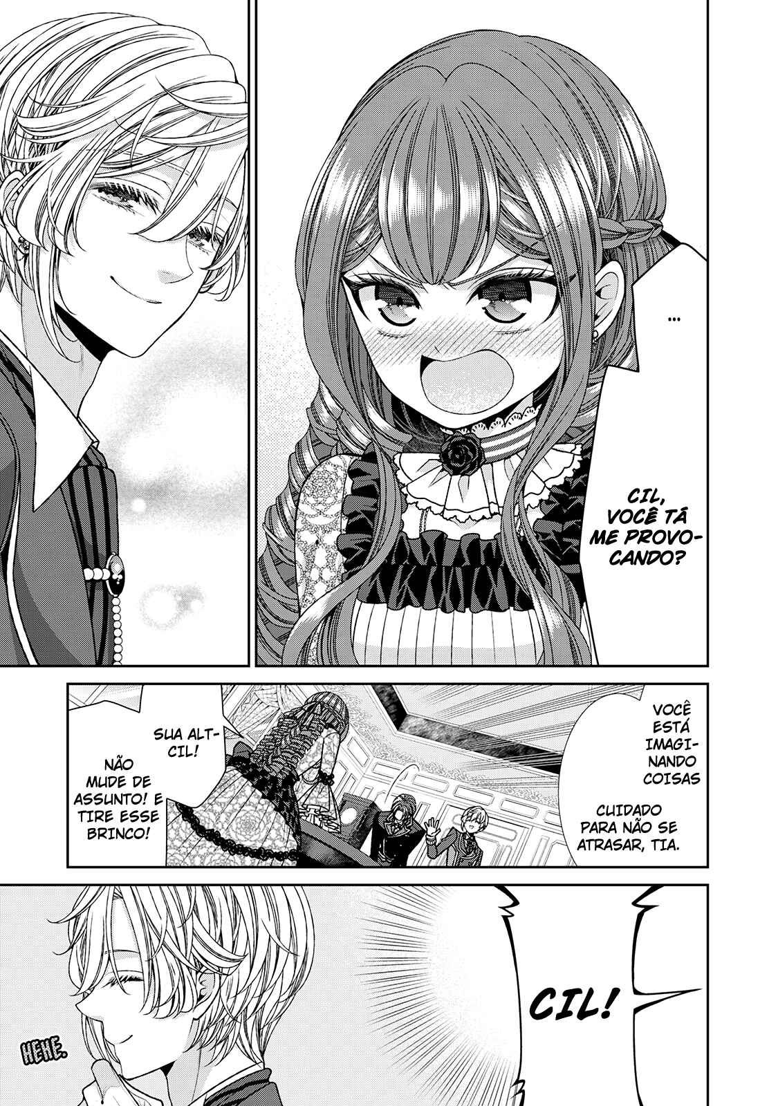 Jishou Akuyaku Reijou na Kon'yakusha no Kansatsu Kiroku. Chapter 10 - Page 32