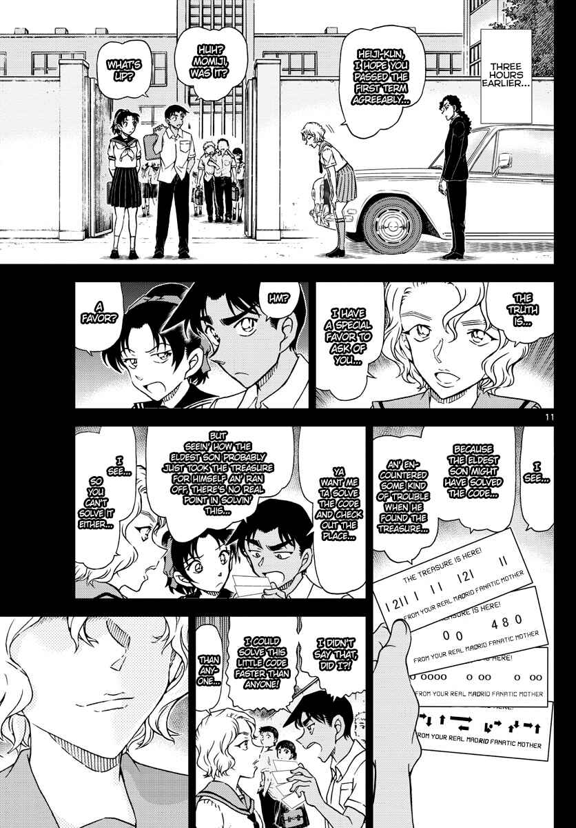 Detective Conan Chapter 1039 - Page 11