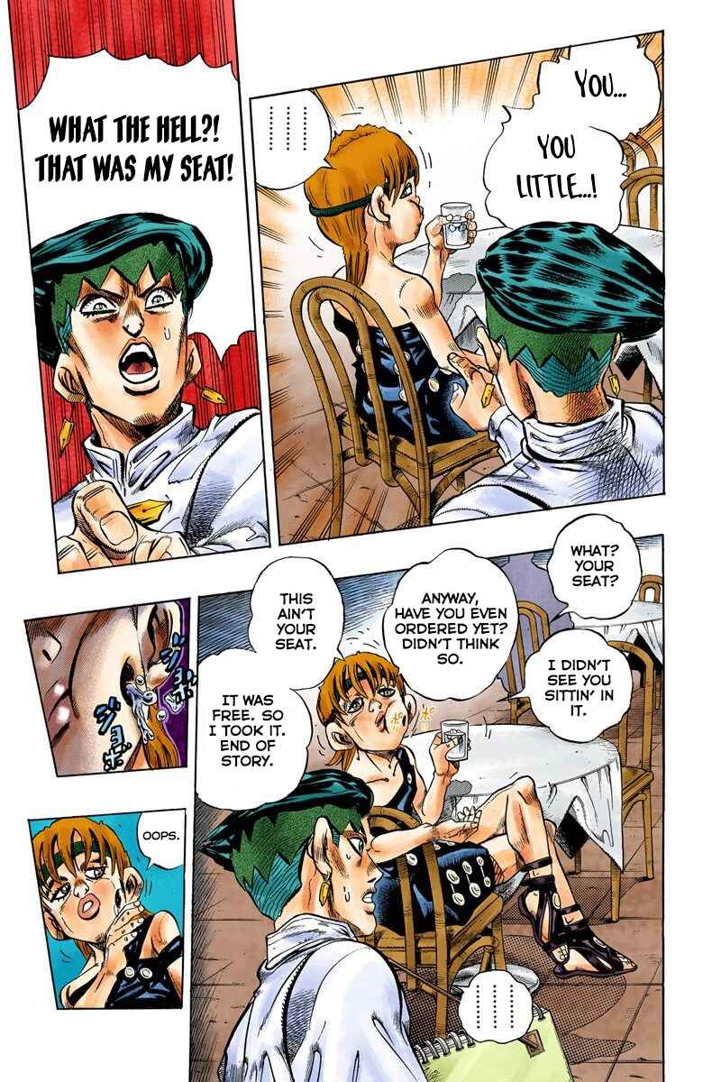 JoJo no Kimyou na Bouken: Part 4 - Diamond wa Kudakenai Color-ban Chapter 107 - Page 12