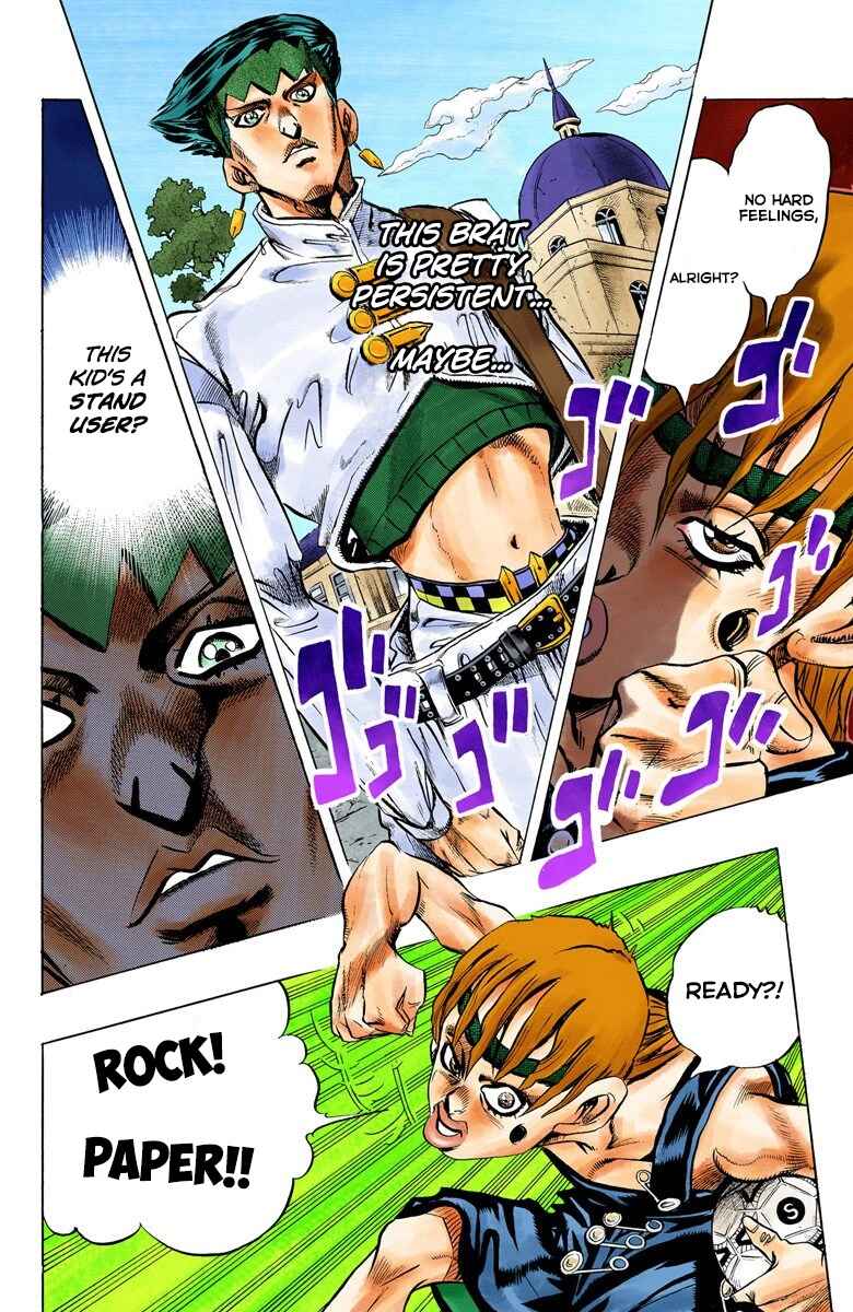 JoJo no Kimyou na Bouken: Part 4 - Diamond wa Kudakenai Color-ban Chapter 107 - Page 3