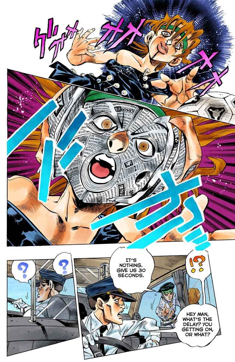 JoJo no Kimyou na Bouken: Part 4 - Diamond wa Kudakenai Color-ban Chapter 107 - Page 5