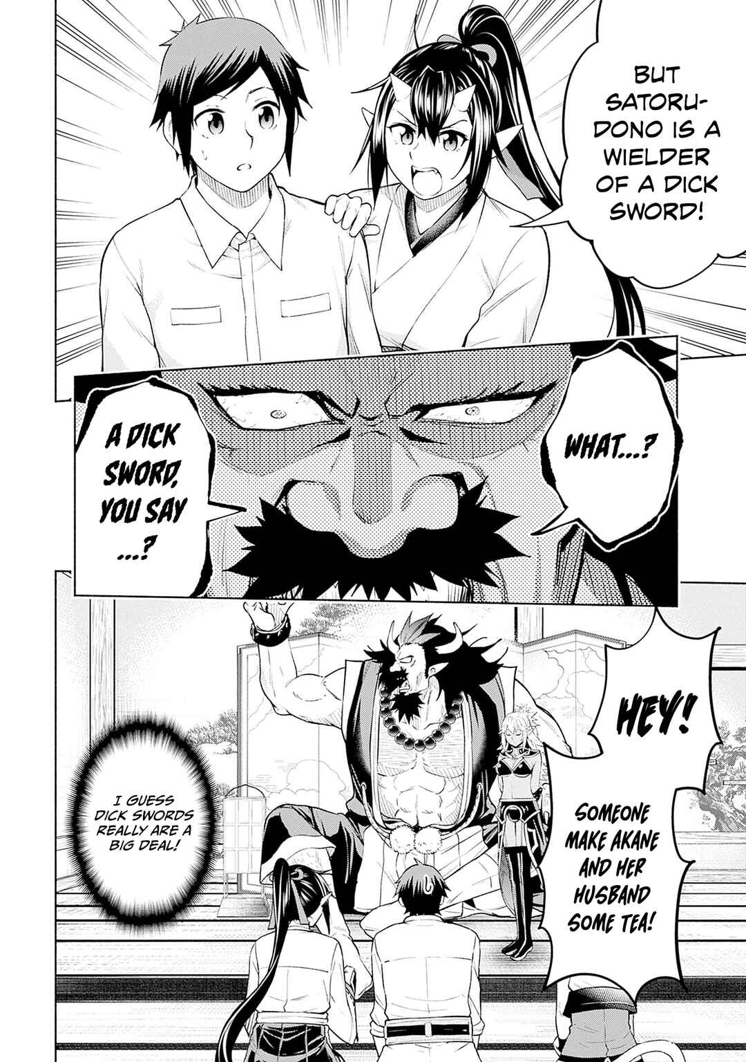 Eroge no Sekai de Slow Life ~Issho ni Isekai Teni shitekita Yarisaa no Daigakusei-tachi ni Tsuihou sareta node, Henkyou de Muteki ni Natte Shin no Heroine-tachi to Yoroshiku Yarimasu~ Chapter 28 - Page 12