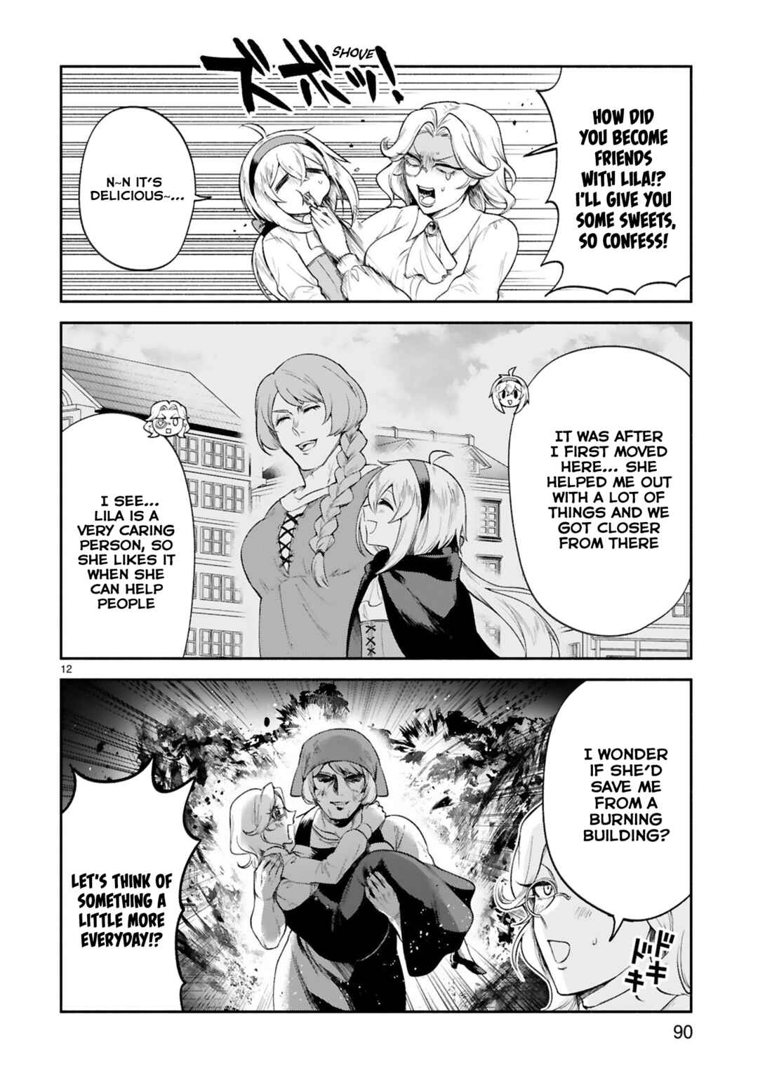 Dekoboko Majo no Oyako Jijou Chapter 32 - Page 12