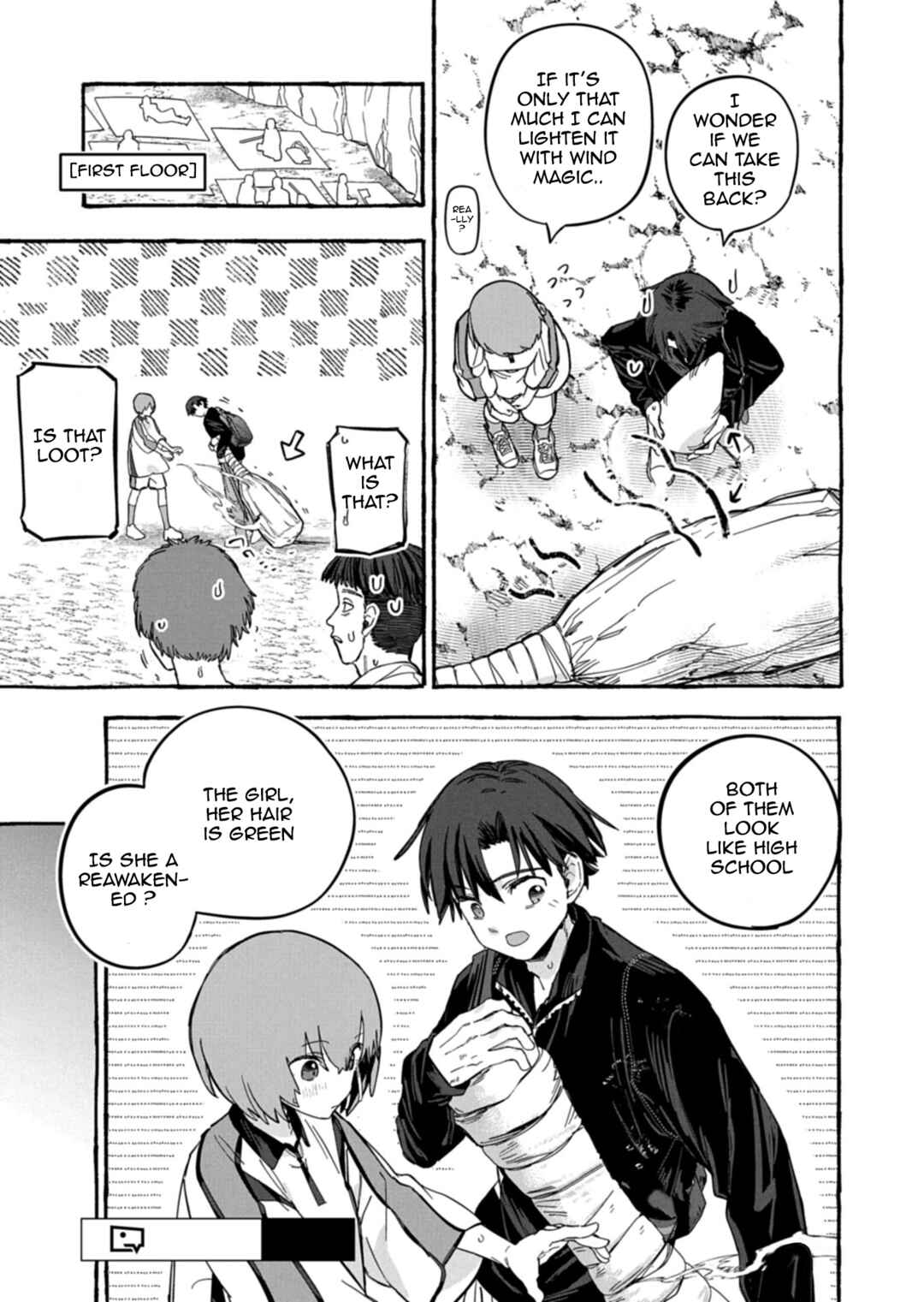 Kouun no Shokichi ga Ijou ni Takakatta Koukousei ga, Kanzume Gacha de Te ni Ireta Skill wo Tsukatte Gendai Dungeon de Saikyou ni Naru Monogatari Chapter 6.1 - Page 16