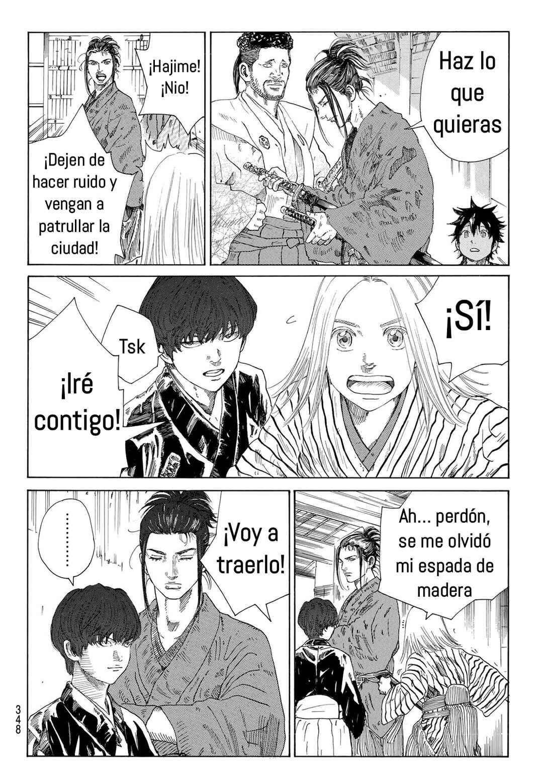 The Blue Wolves of Mibu Chapter 9 - Page 7