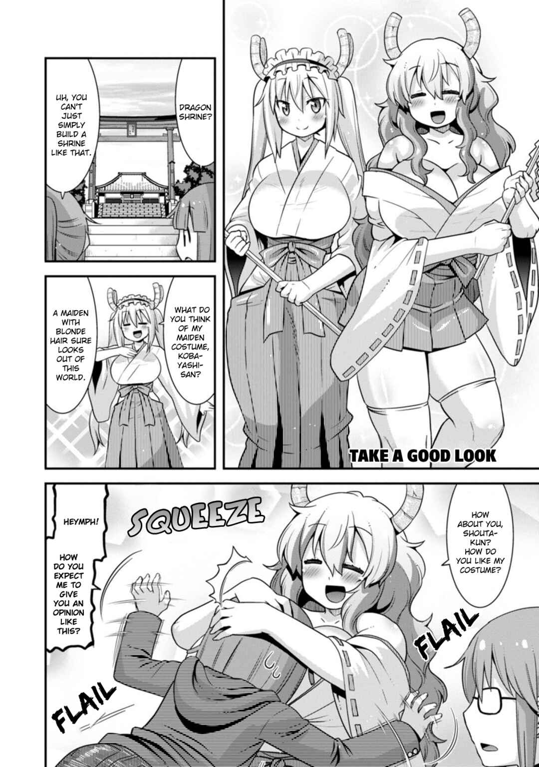 Kobayashi-san Chi no Maid Dragon - Lucoa wa Boku no ×× Desu Chapter 36 - Page 2