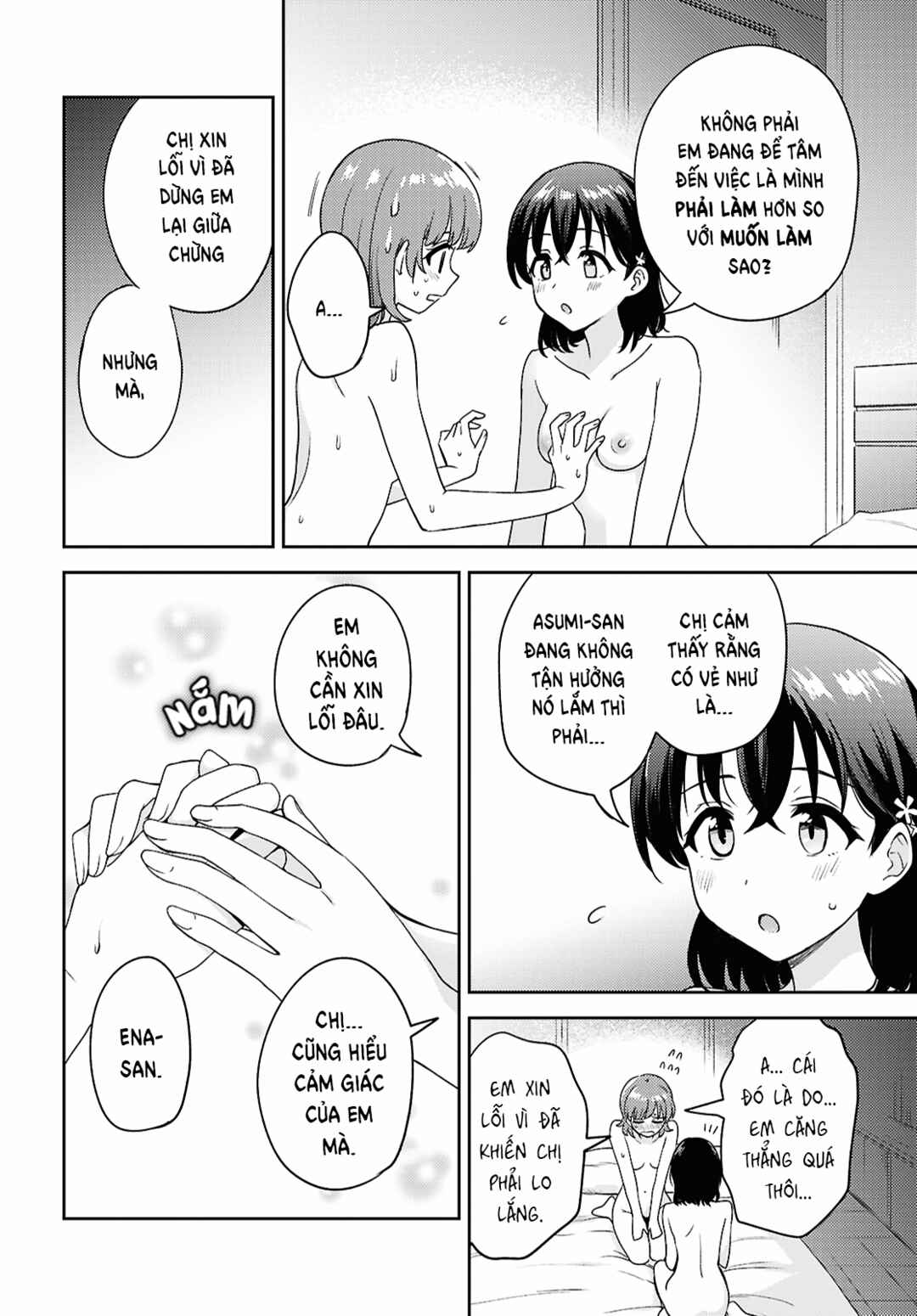 Asumi-chan wa Les Fuuzoku ni Kyoumi ga Arimasu! Chapter 31 - Page 16
