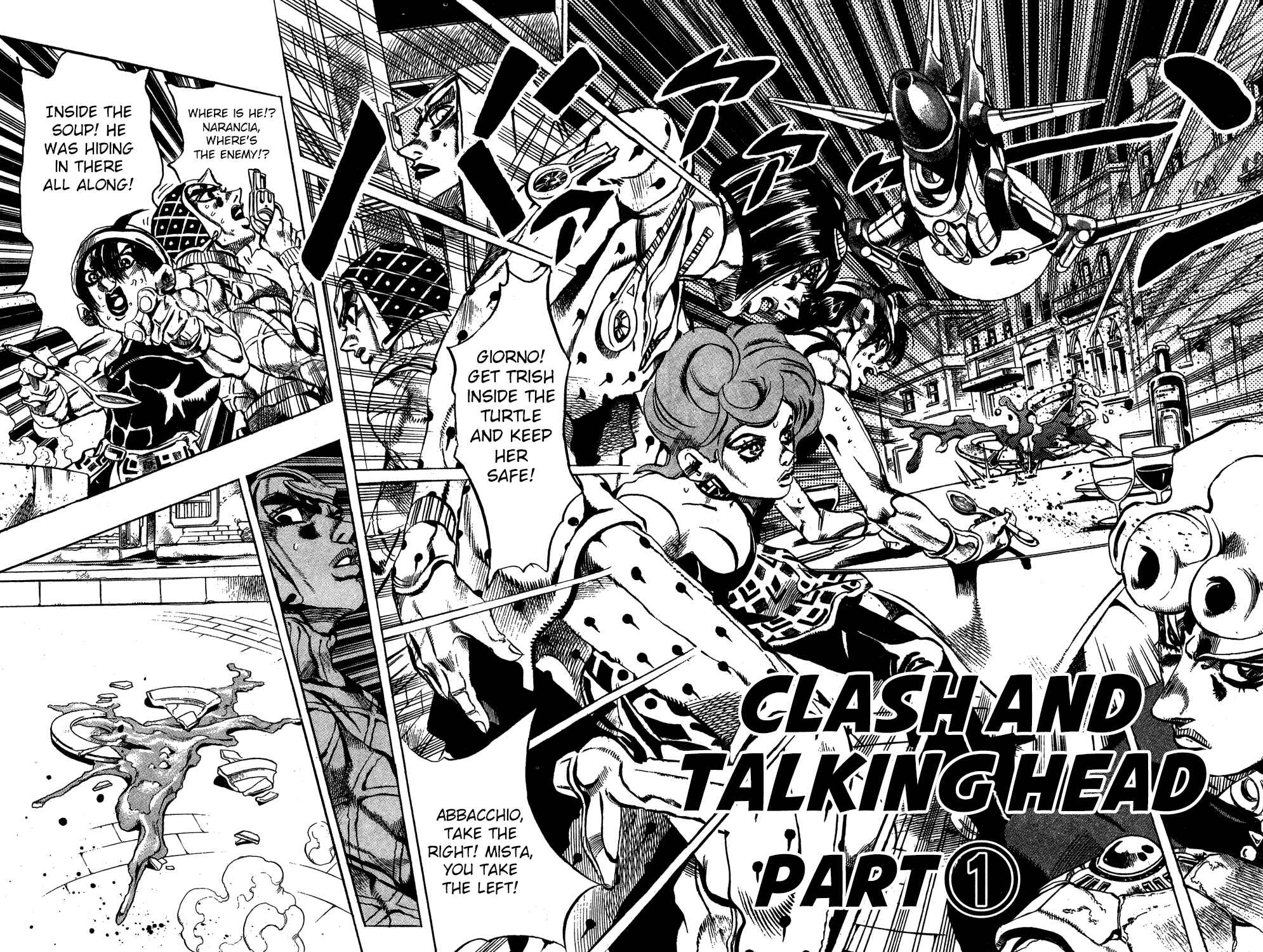 JoJo no Kimyou na Bouken: Part 5 - Ougon no Kaze Chapter 86 - Page 3