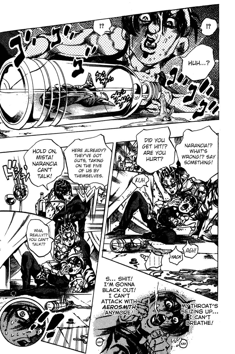 JoJo no Kimyou na Bouken: Part 5 - Ougon no Kaze Chapter 86 - Page 8