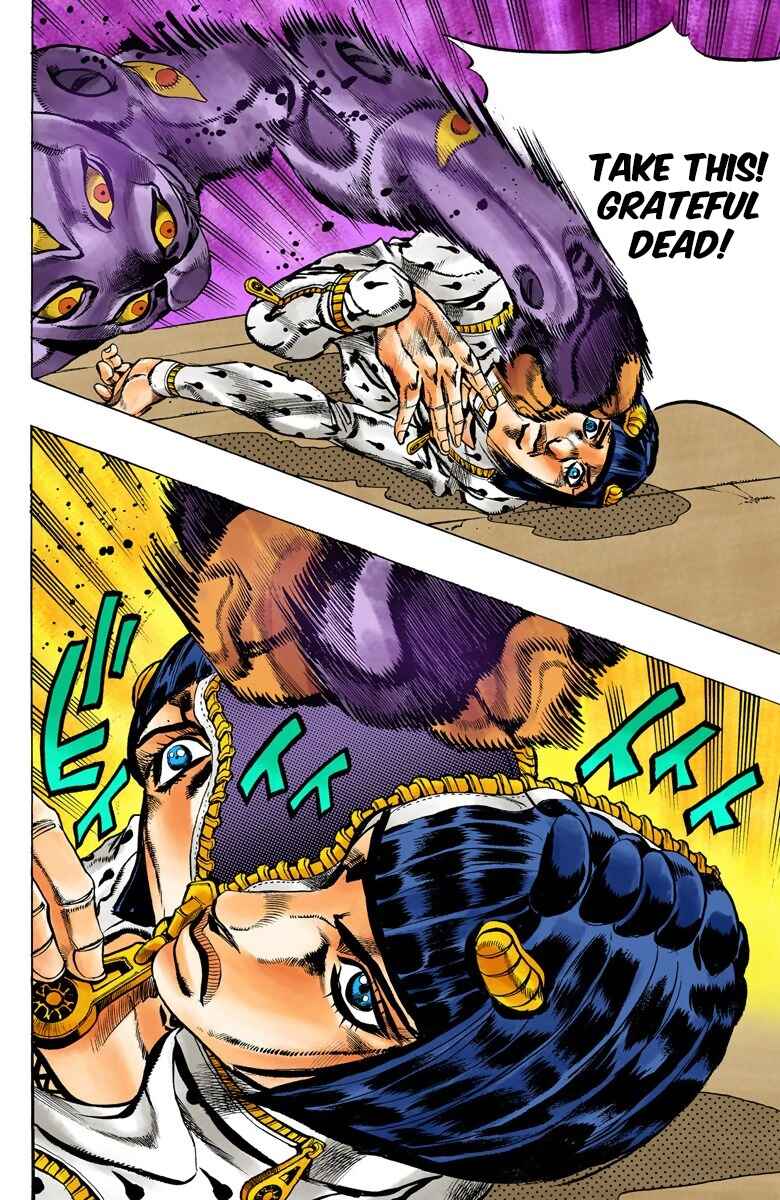 JoJo no Kimyou na Bouken: Part 5 - Ougon no Kaze Color-ban Chapter 54 - Page 10