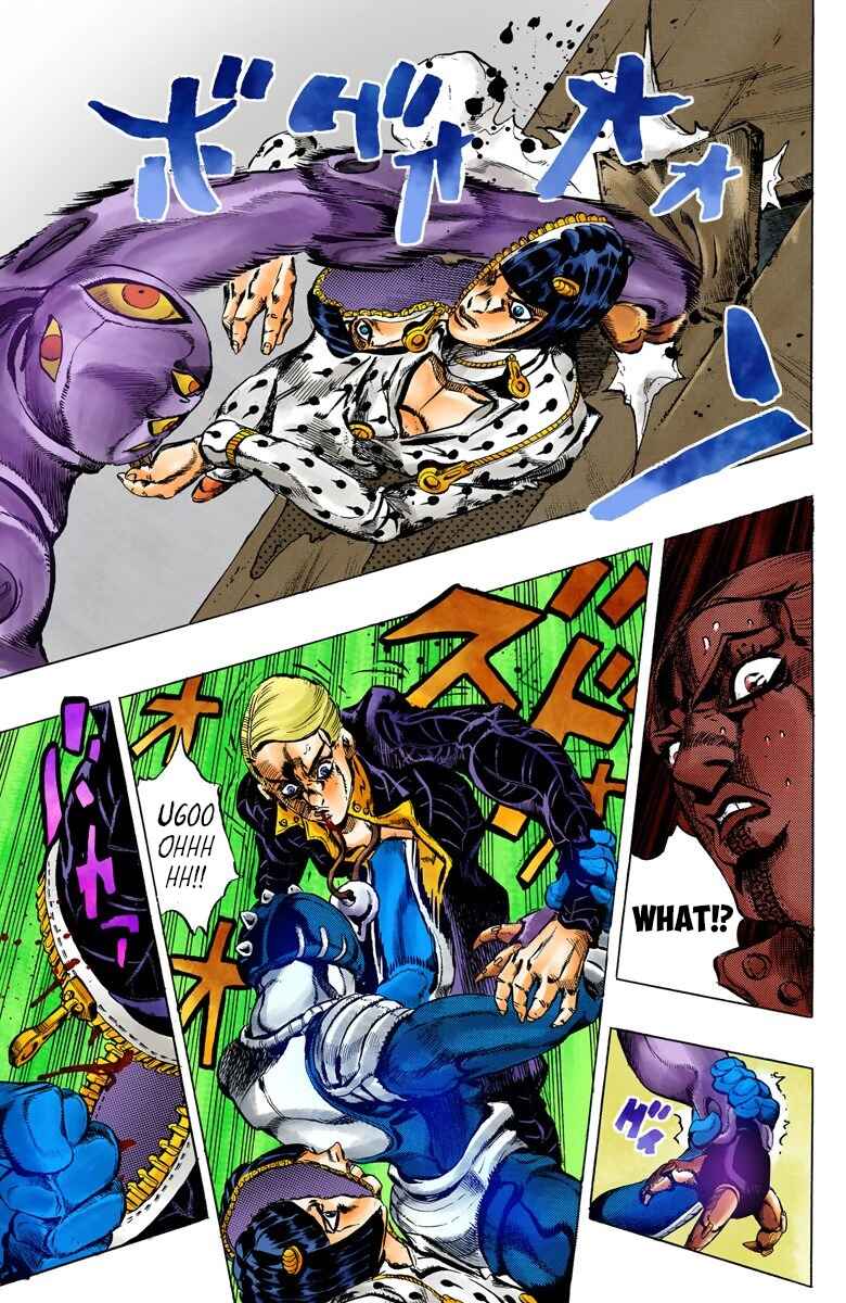 JoJo no Kimyou na Bouken: Part 5 - Ougon no Kaze Color-ban Chapter 54 - Page 11