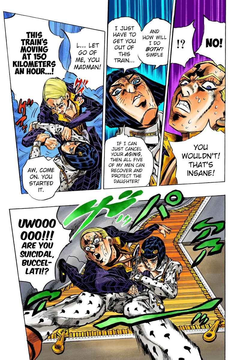 JoJo no Kimyou na Bouken: Part 5 - Ougon no Kaze Color-ban Chapter 54 - Page 16