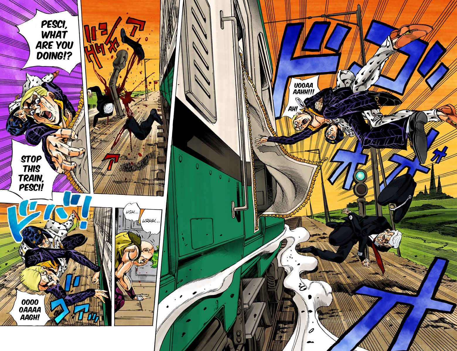 JoJo no Kimyou na Bouken: Part 5 - Ougon no Kaze Color-ban Chapter 54 - Page 17