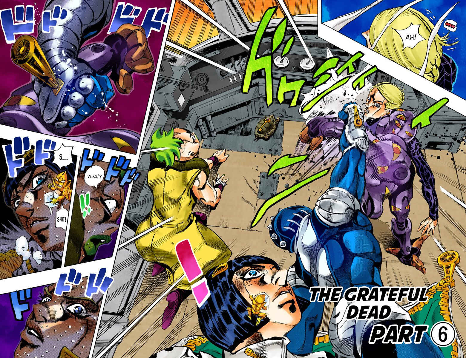 JoJo no Kimyou na Bouken: Part 5 - Ougon no Kaze Color-ban Chapter 54 - Page 3