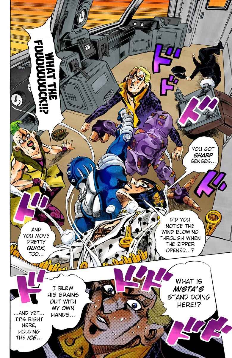 JoJo no Kimyou na Bouken: Part 5 - Ougon no Kaze Color-ban Chapter 54 - Page 4