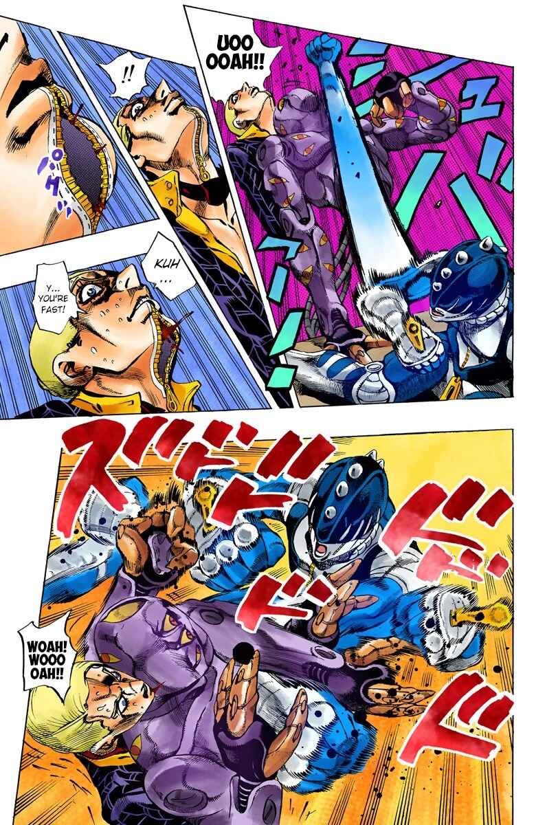 JoJo no Kimyou na Bouken: Part 5 - Ougon no Kaze Color-ban Chapter 54 - Page 7