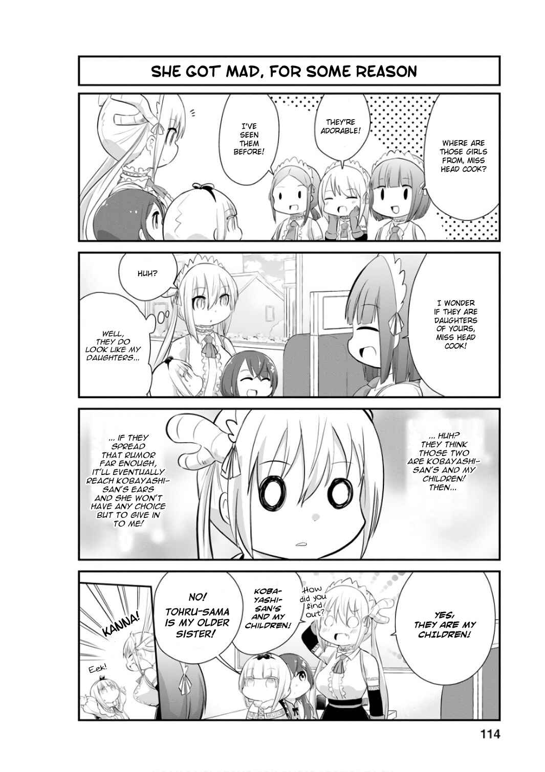 Kobayashi-san Chi no Maid Dragon - Kanna no Nichijou Chapter 49 - Page 4